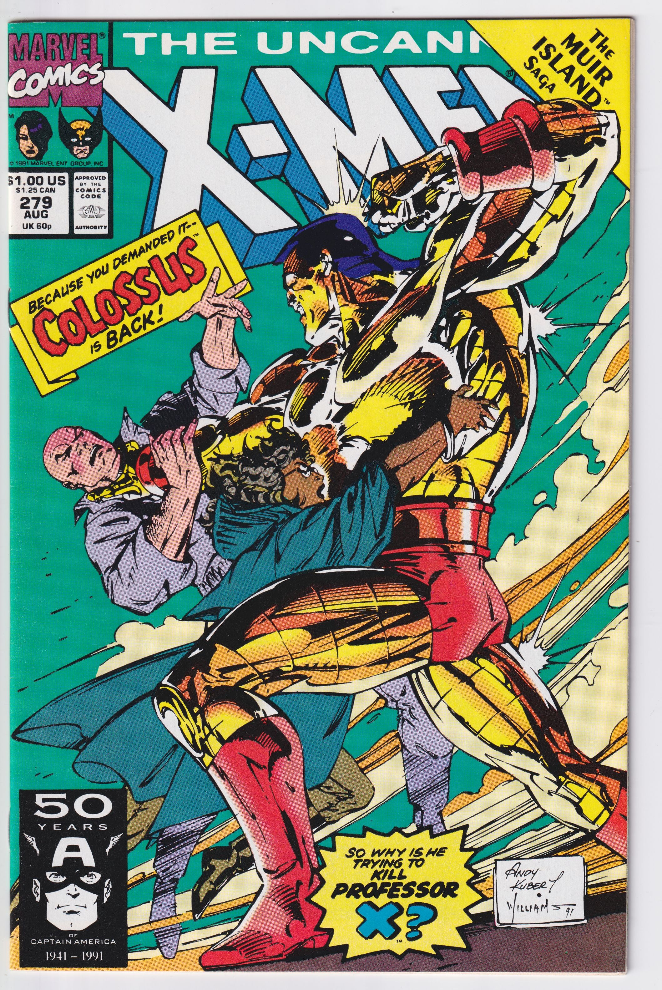 UNCANNY X-MEN (1963) #279 VF/NM