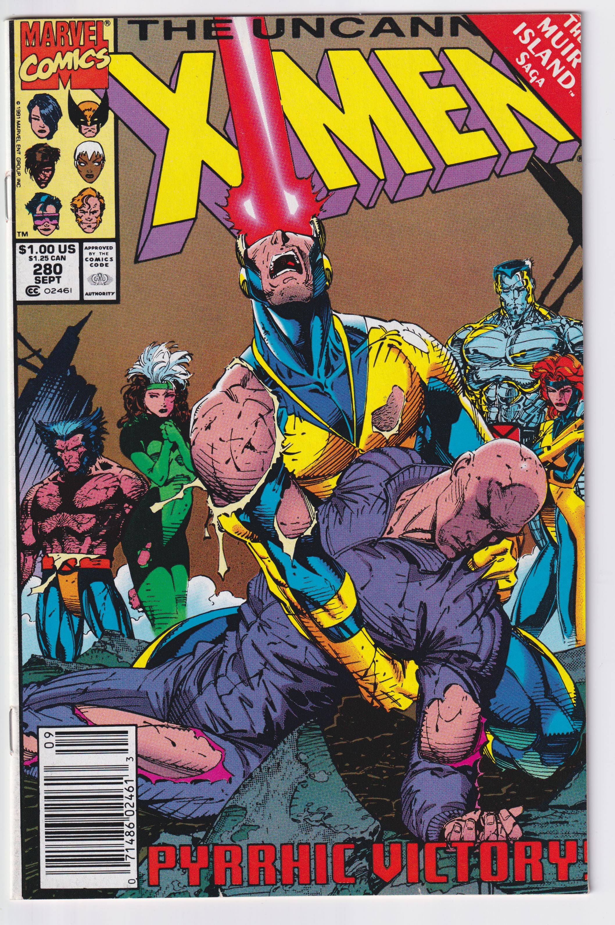 UNCANNY X-MEN (1963) #280 VF+