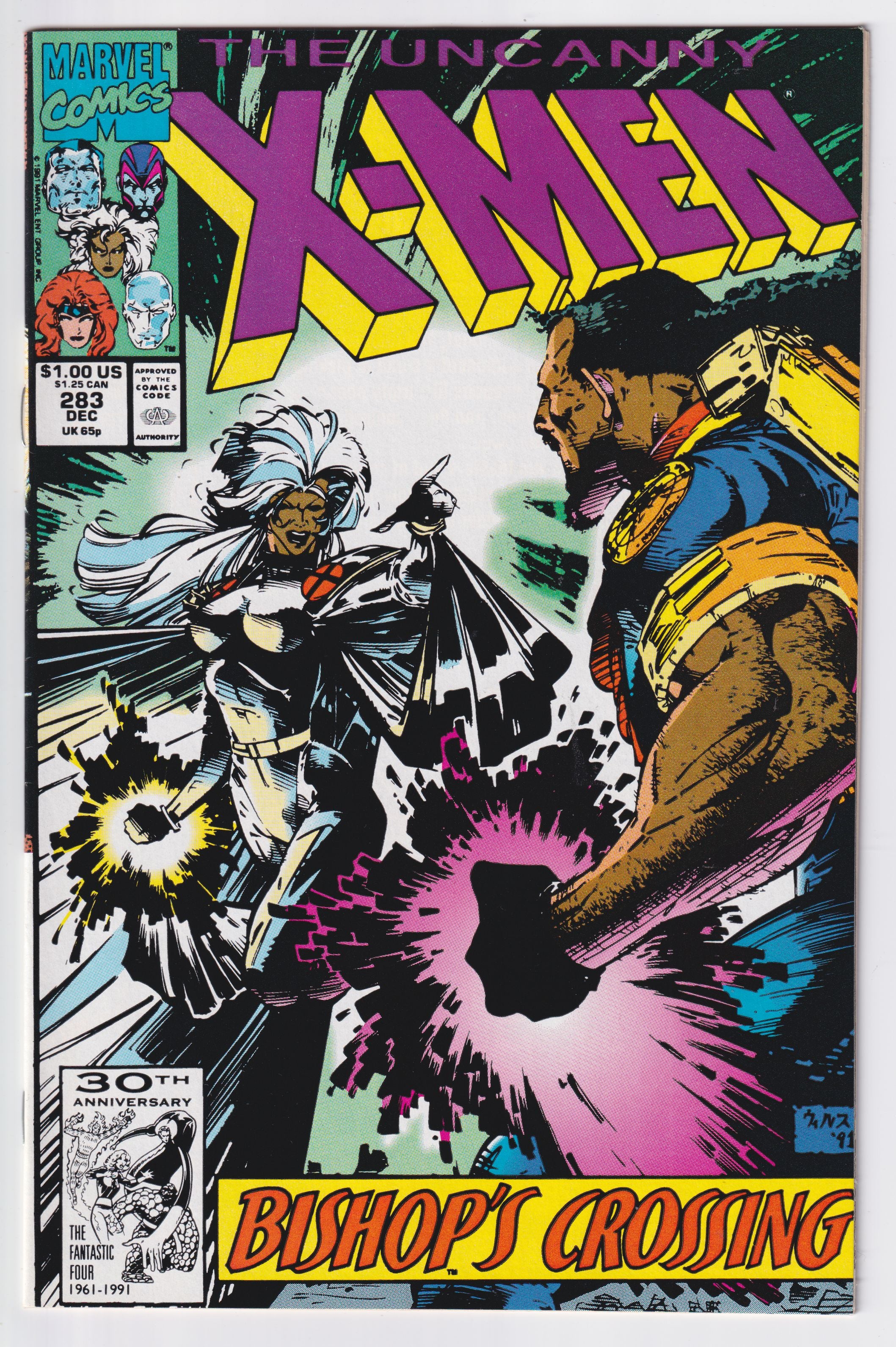 UNCANNY X-MEN (1963) #283 NM-