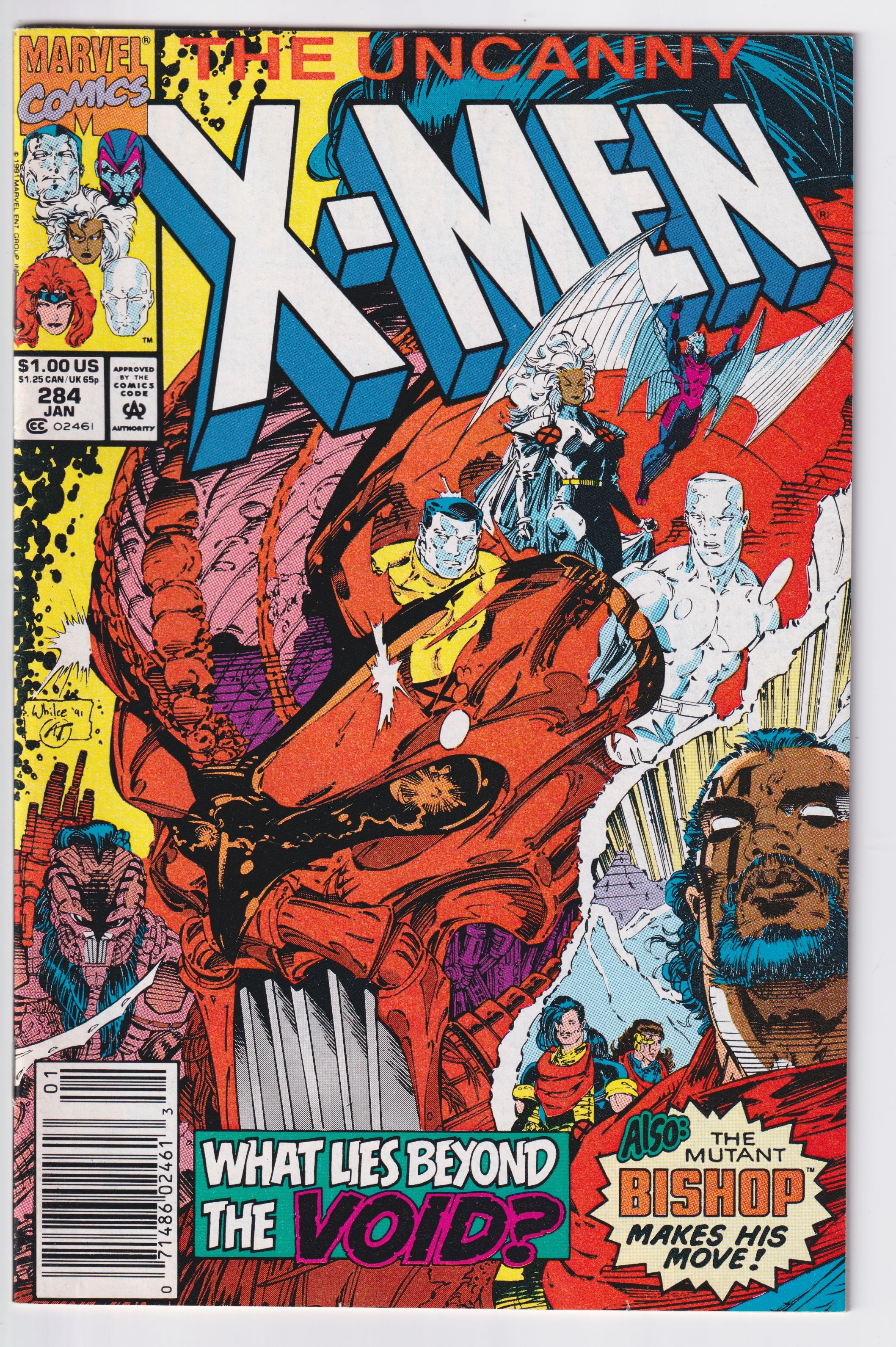 UNCANNY X-MEN (1963) #284 VF-