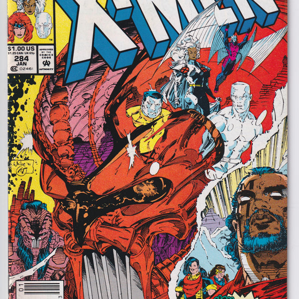 UNCANNY X-MEN (1963) #284 VF