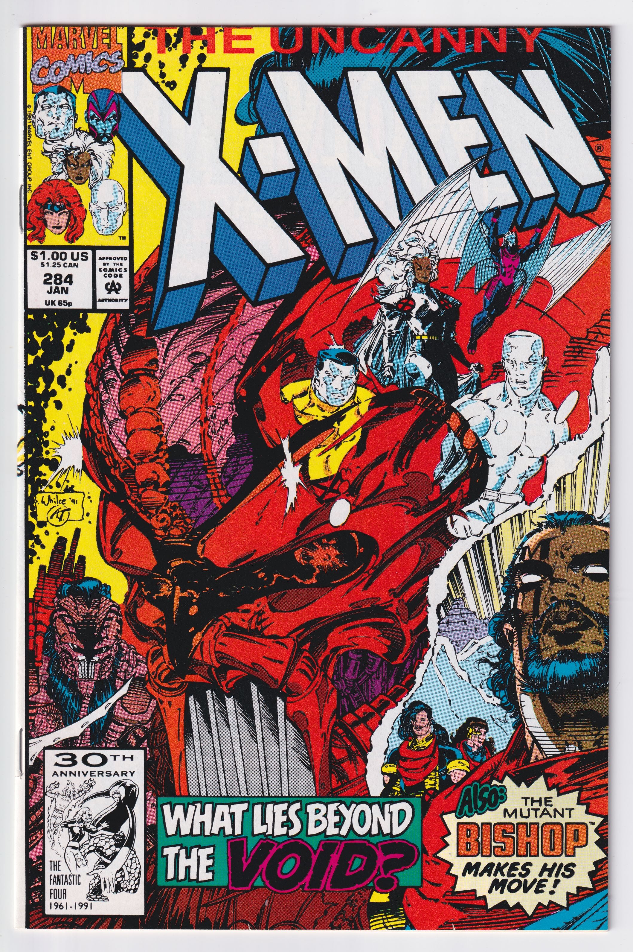 UNCANNY X-MEN (1963) #284 VF/NM