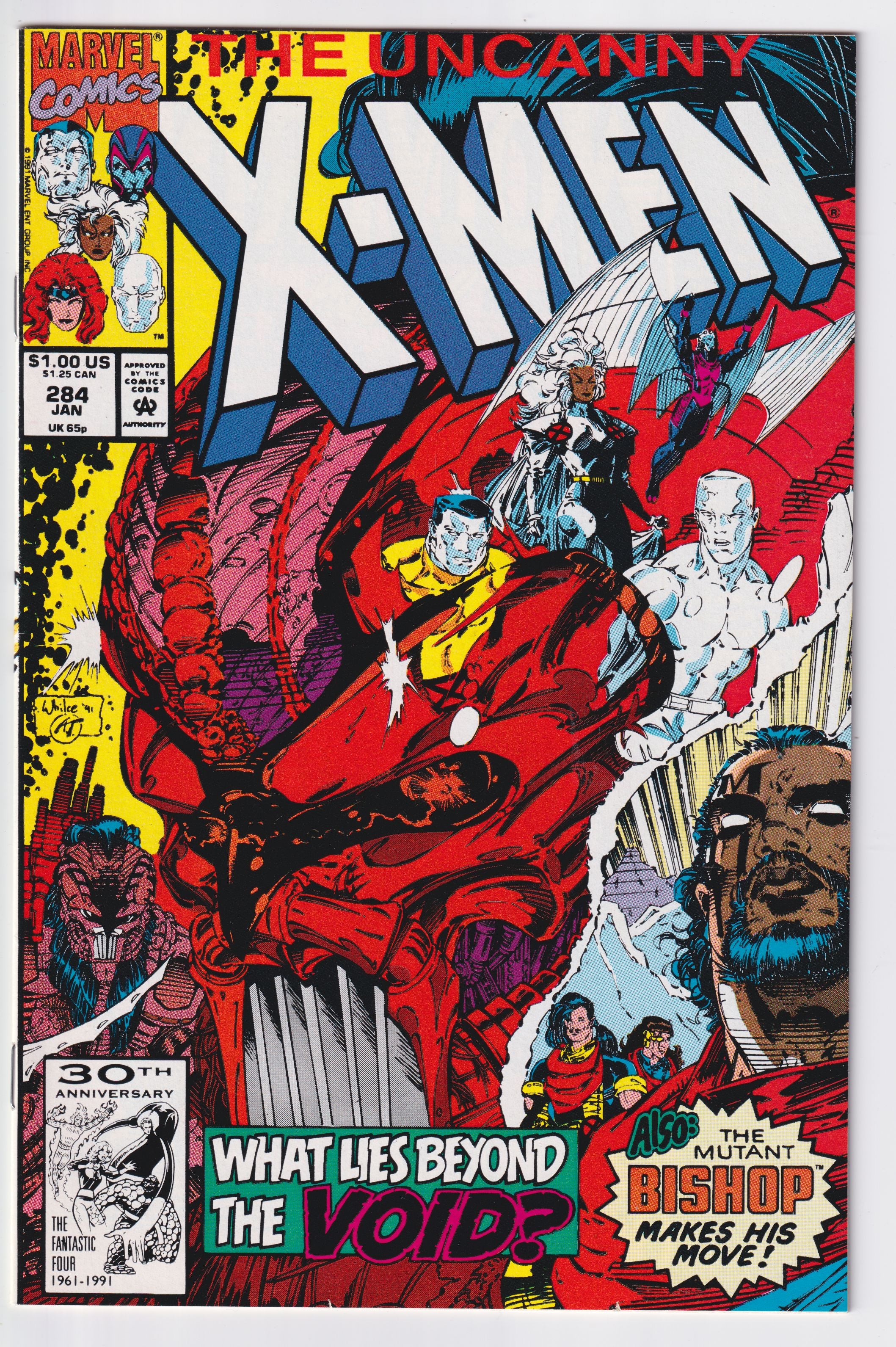 UNCANNY X-MEN (1963) #284 NM-