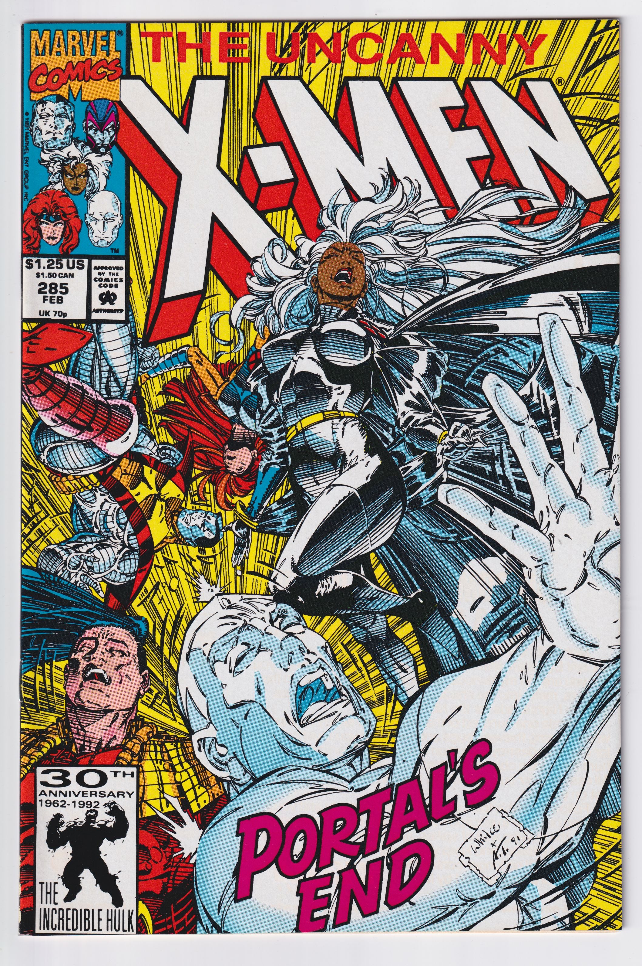 UNCANNY X-MEN (1963) #285 VF/NM