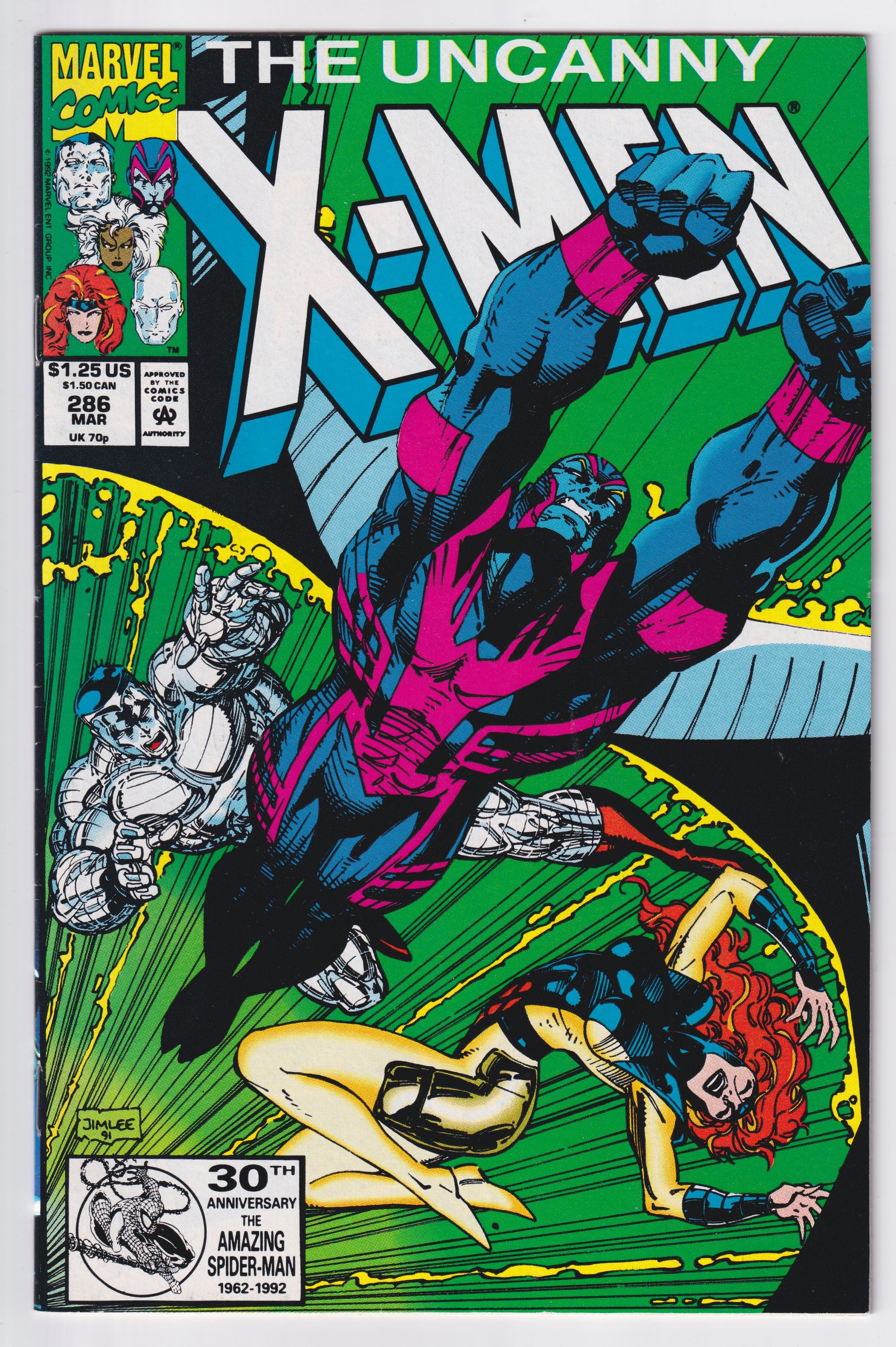 UNCANNY X-MEN (1963) #286 VF-