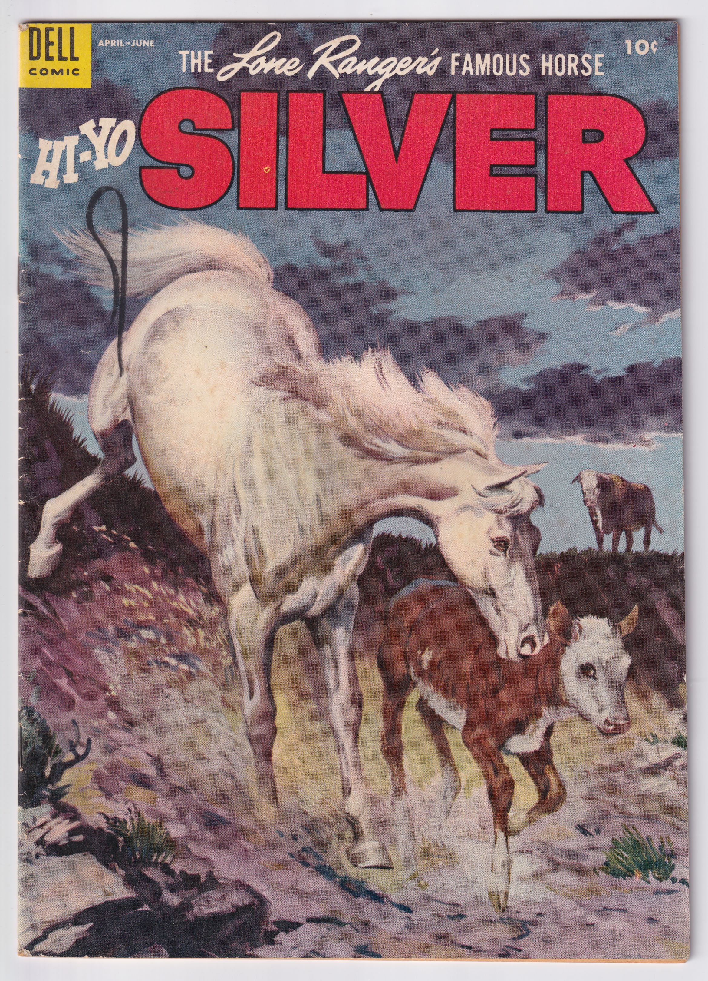 LONE RANGER’S FAMOUS HORSE HI-YO SILVER #10 VG