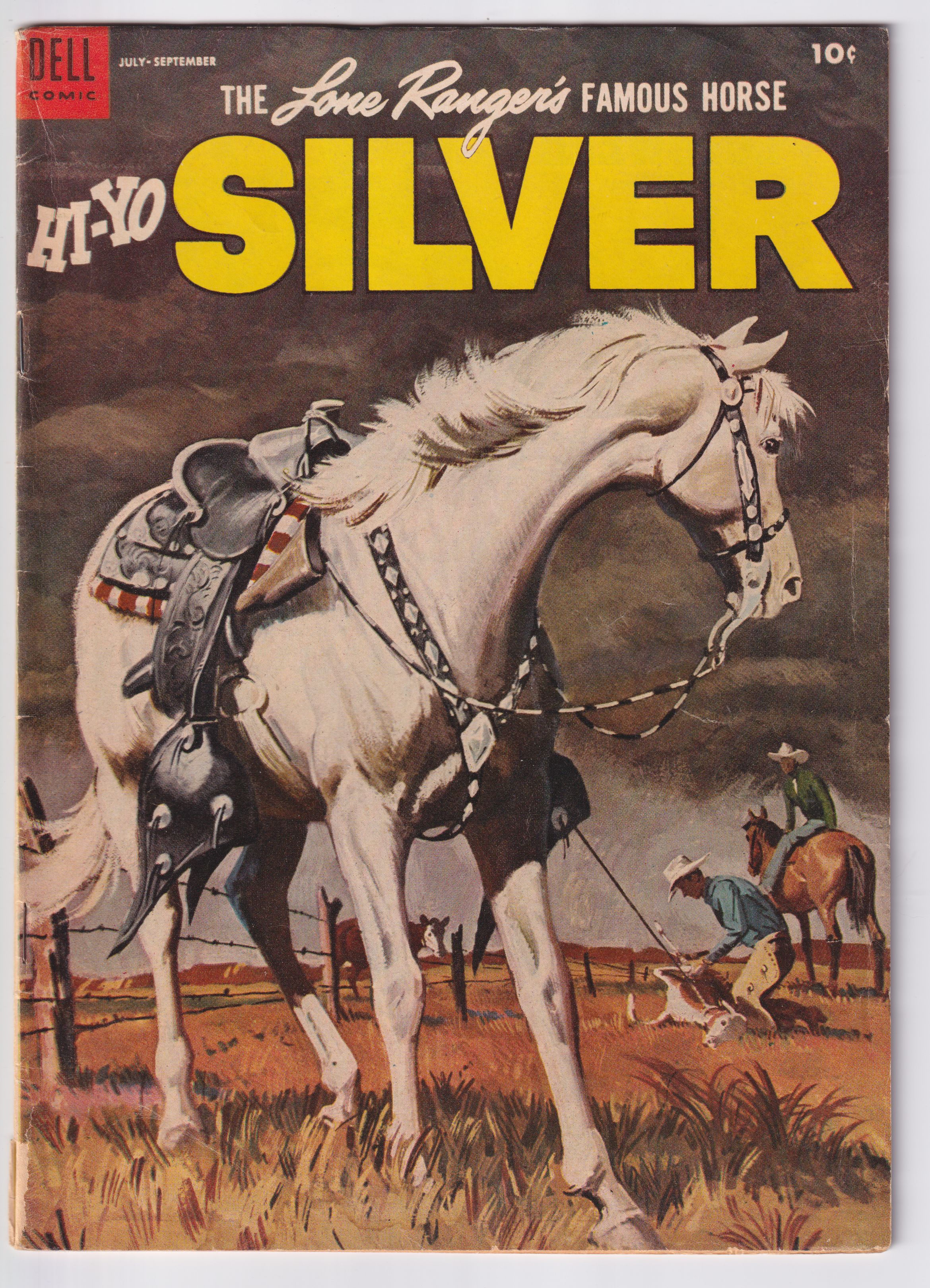 LONE RANGER’S FAMOUS HORSE HI-YO SILVER #11 VG