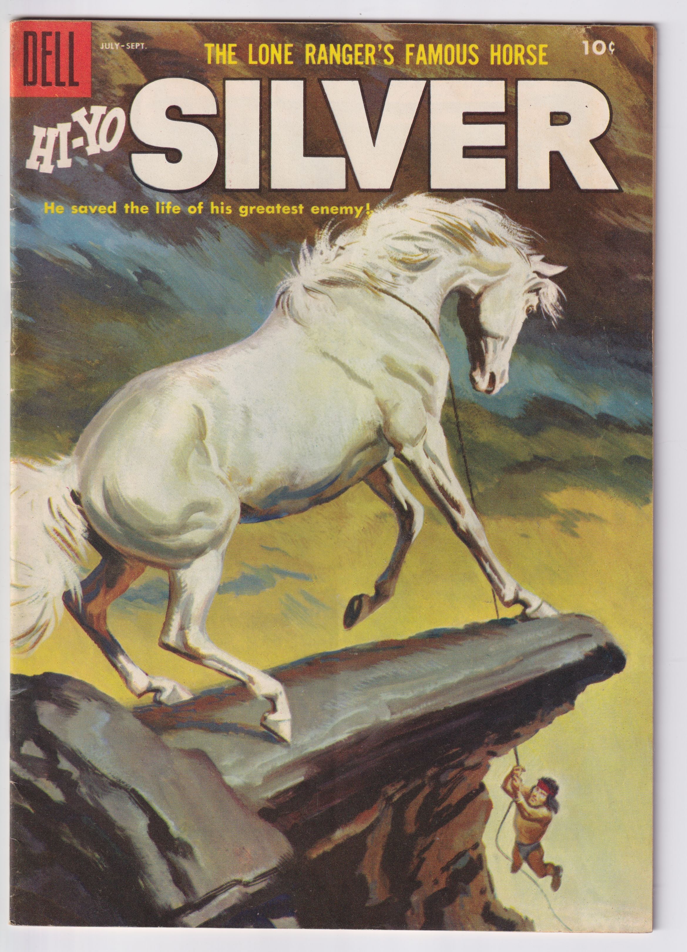 LONE RANGER’S FAMOUS HORSE HI-YO SILVER #15 FN+