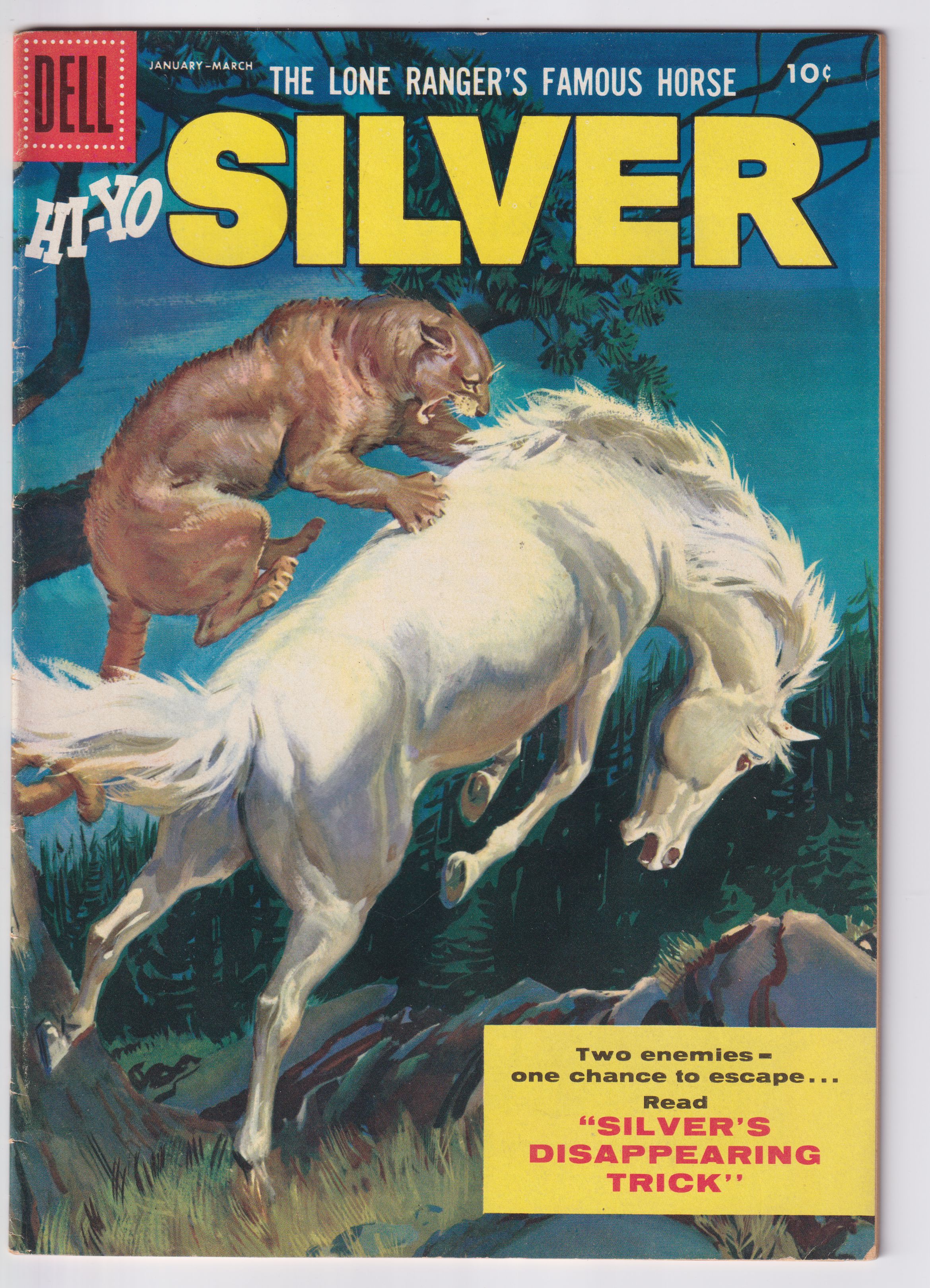 LONE RANGER’S FAMOUS HORSE HI-YO SILVER #17 FN+