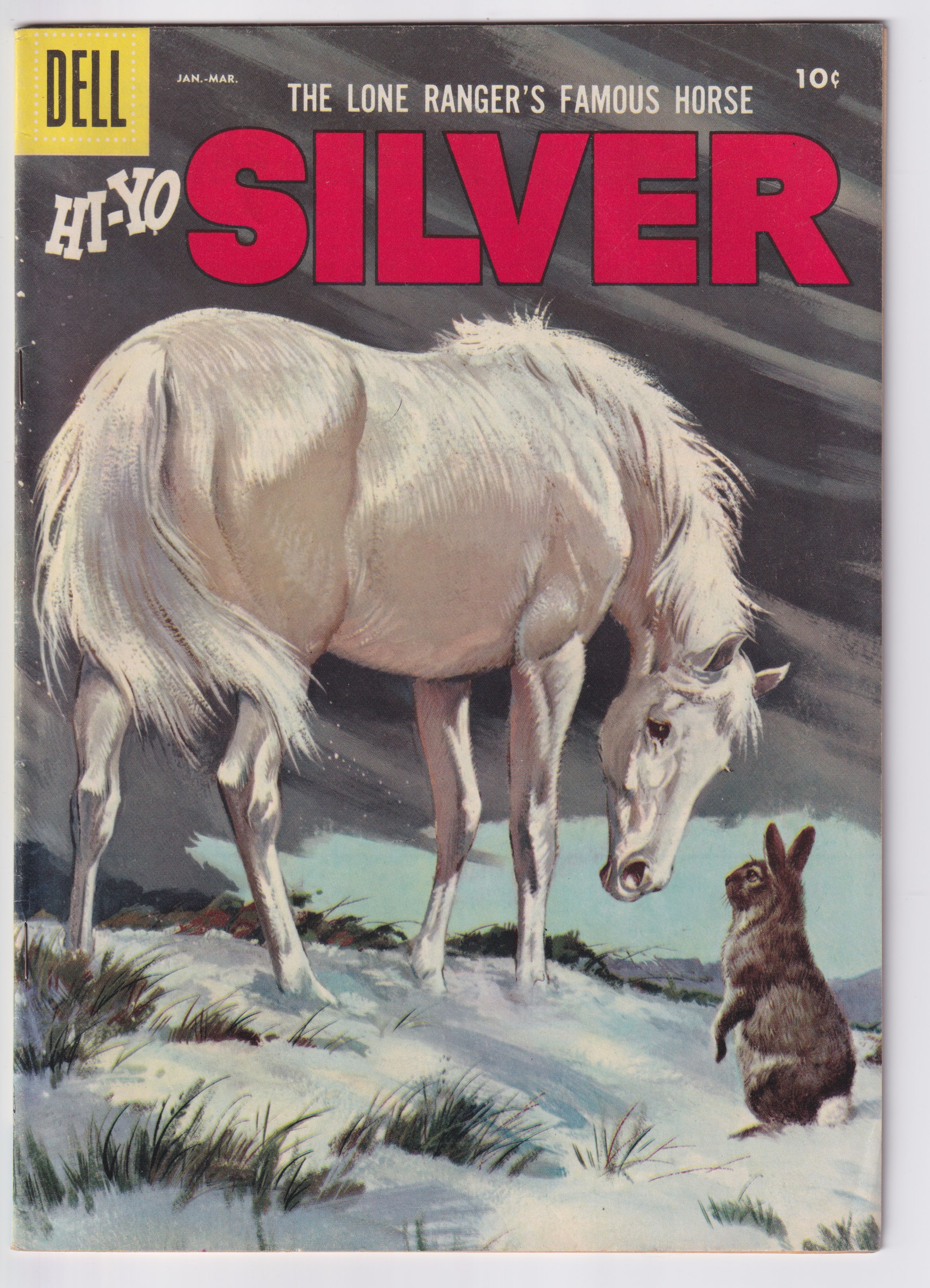LONE RANGER’S FAMOUS HORSE HI-YO SILVER #21 FN+