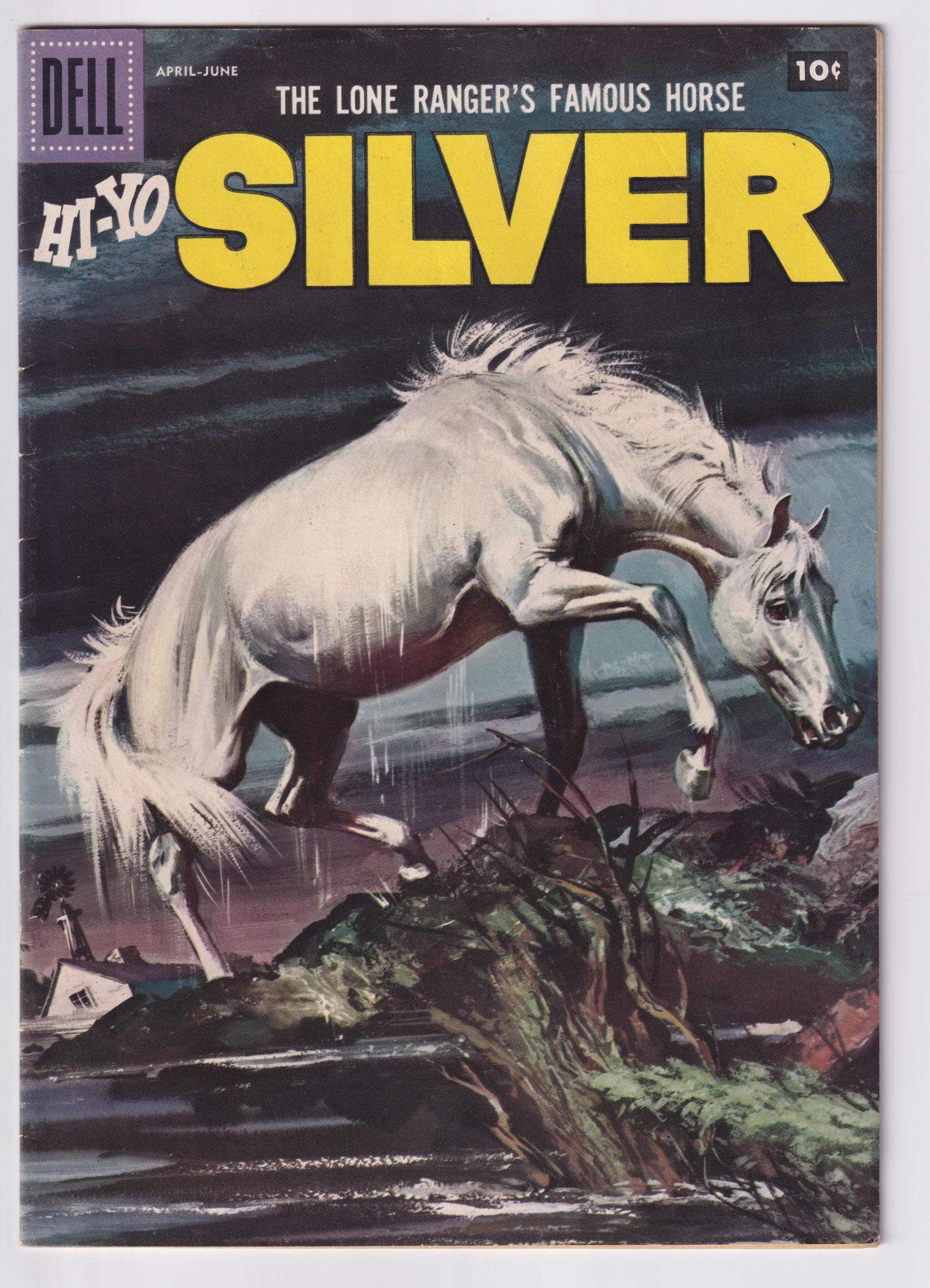 LONE RANGER’S FAMOUS HORSE HI-YO SILVER #22 FN+