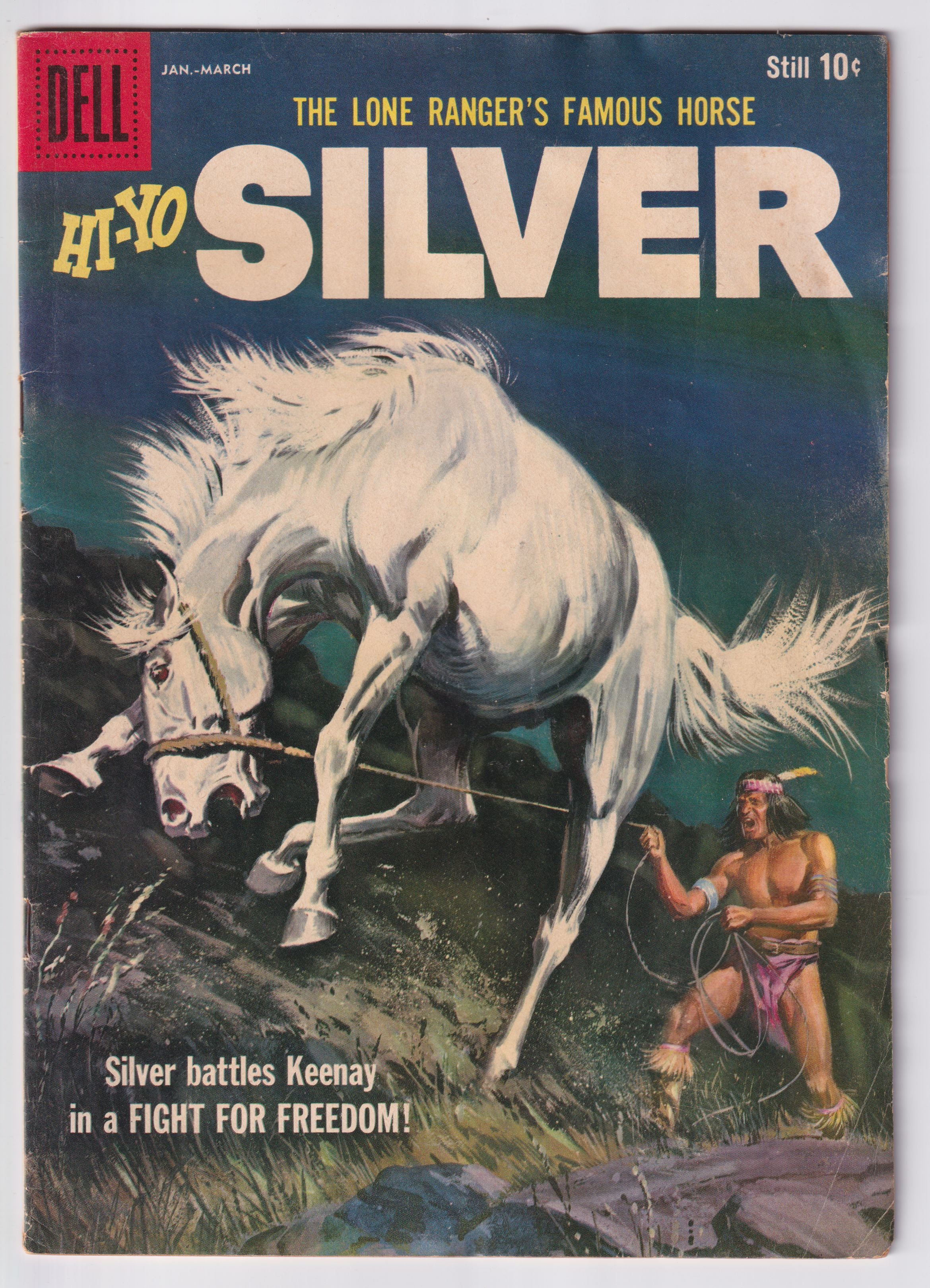 LONE RANGER’S FAMOUS HORSE HI-YO SILVER #29 VG