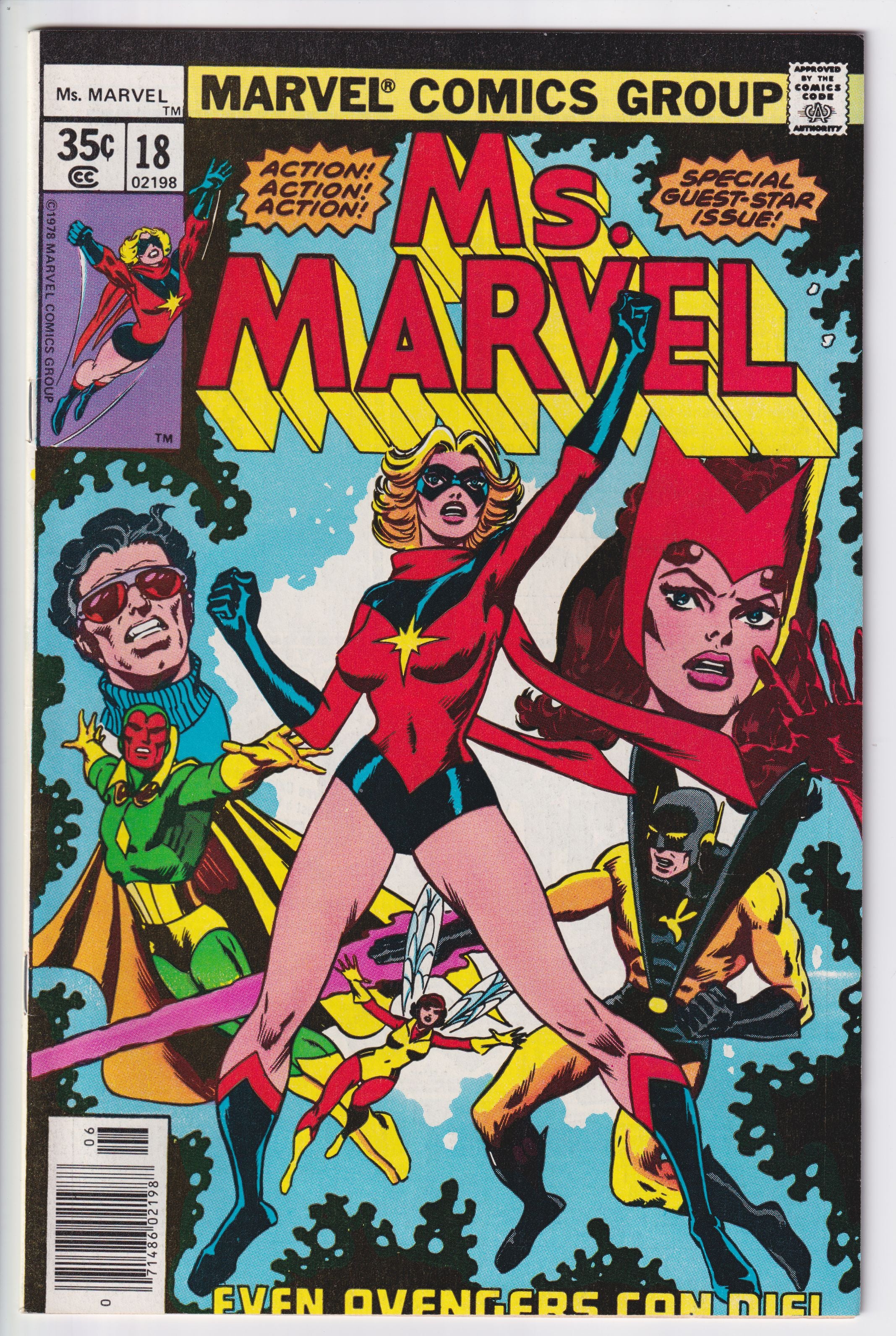 MS. MARVEL (1977) #18 VF+