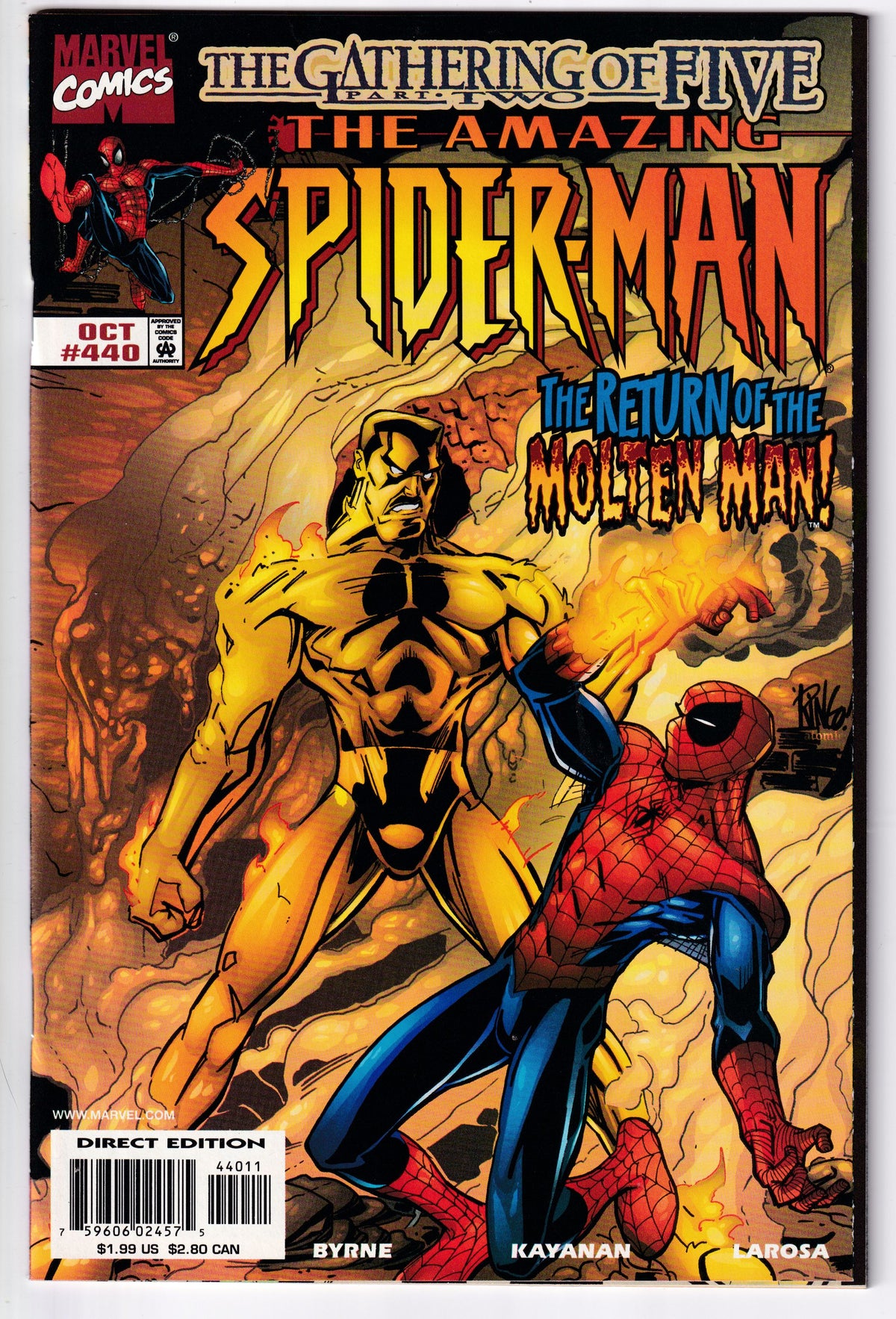 AMAZING SPIDER-MAN (1963) #440 NM