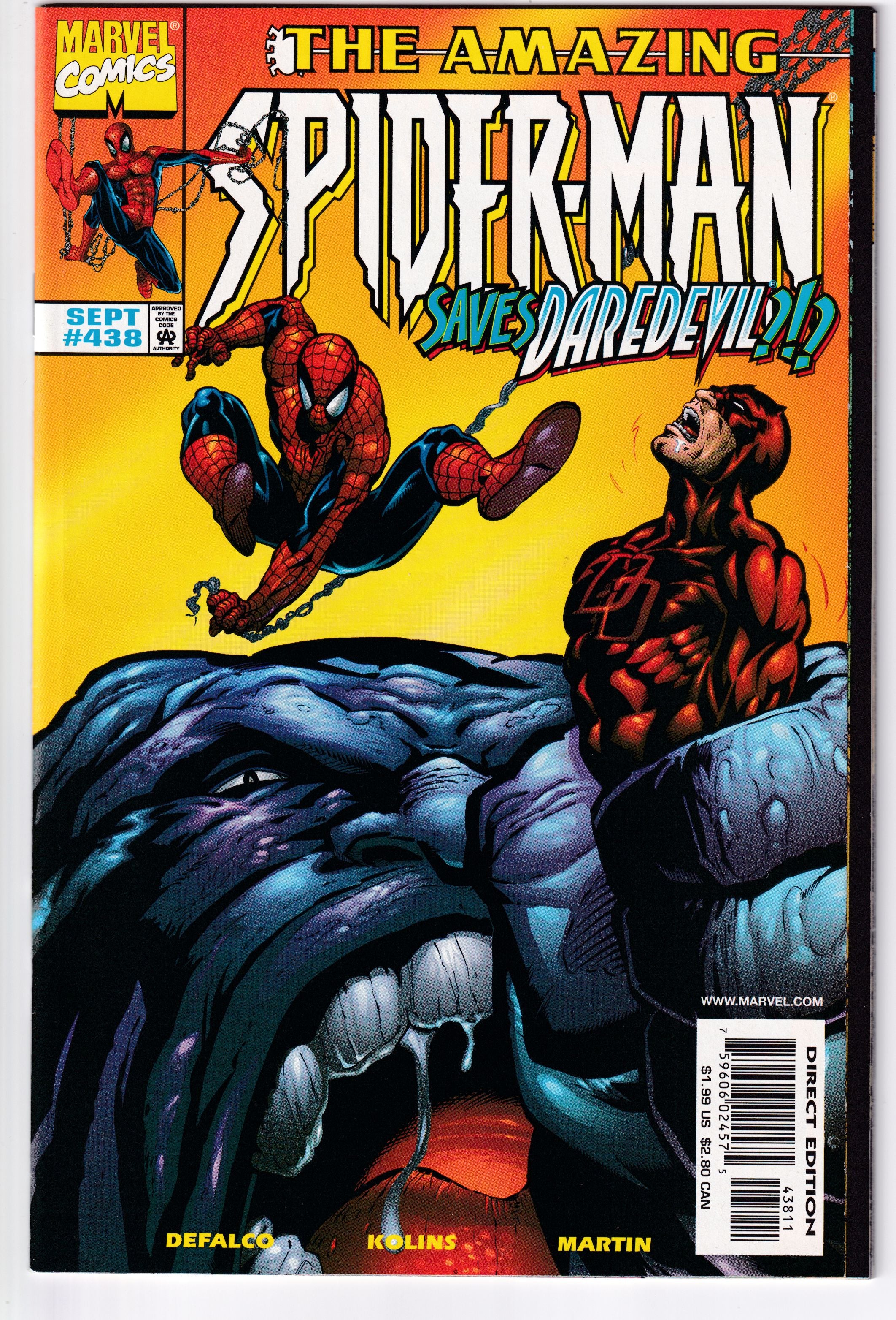 AMAZING SPIDER-MAN (1963) #438 NM-
