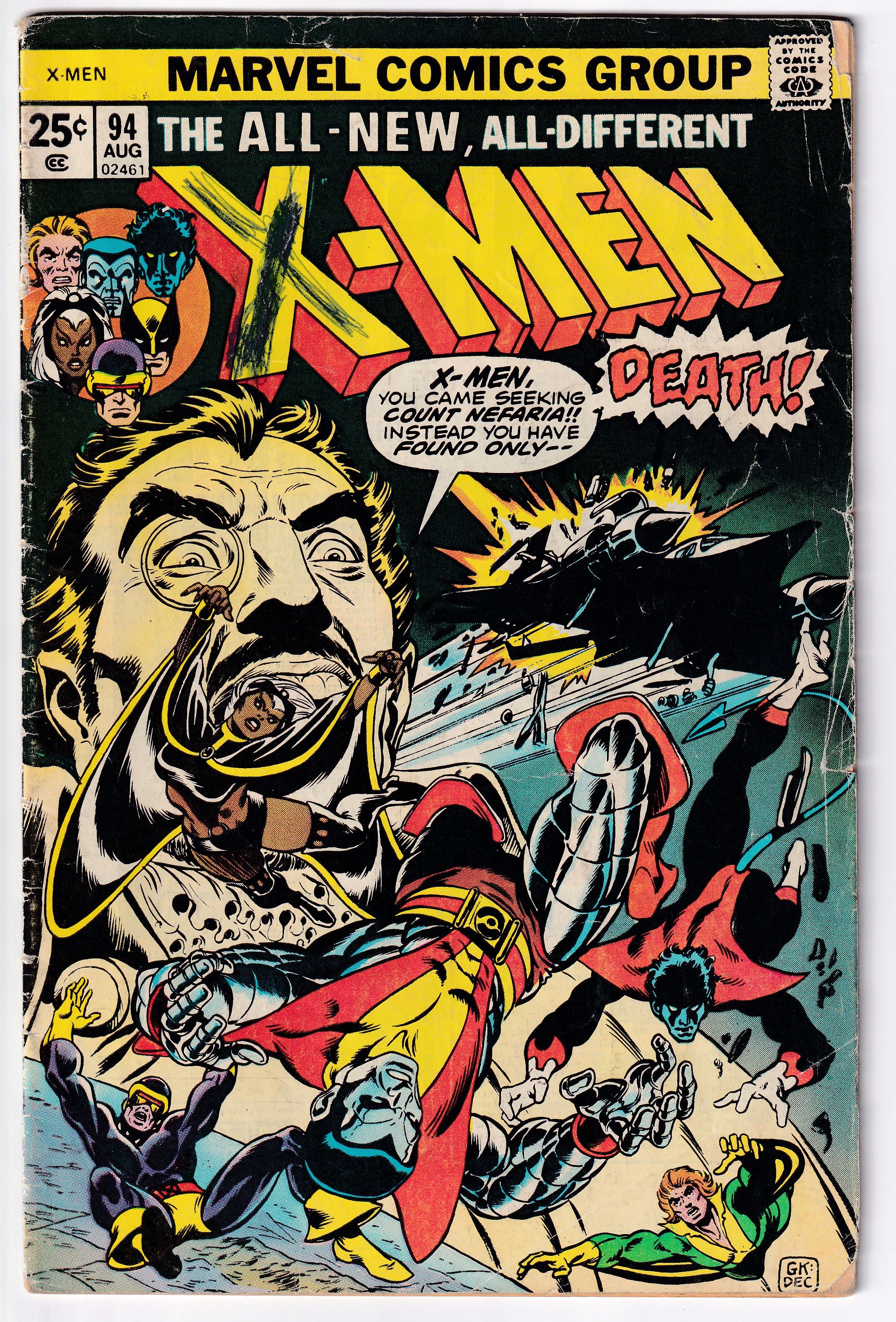 X-MEN (1963) #094 GD