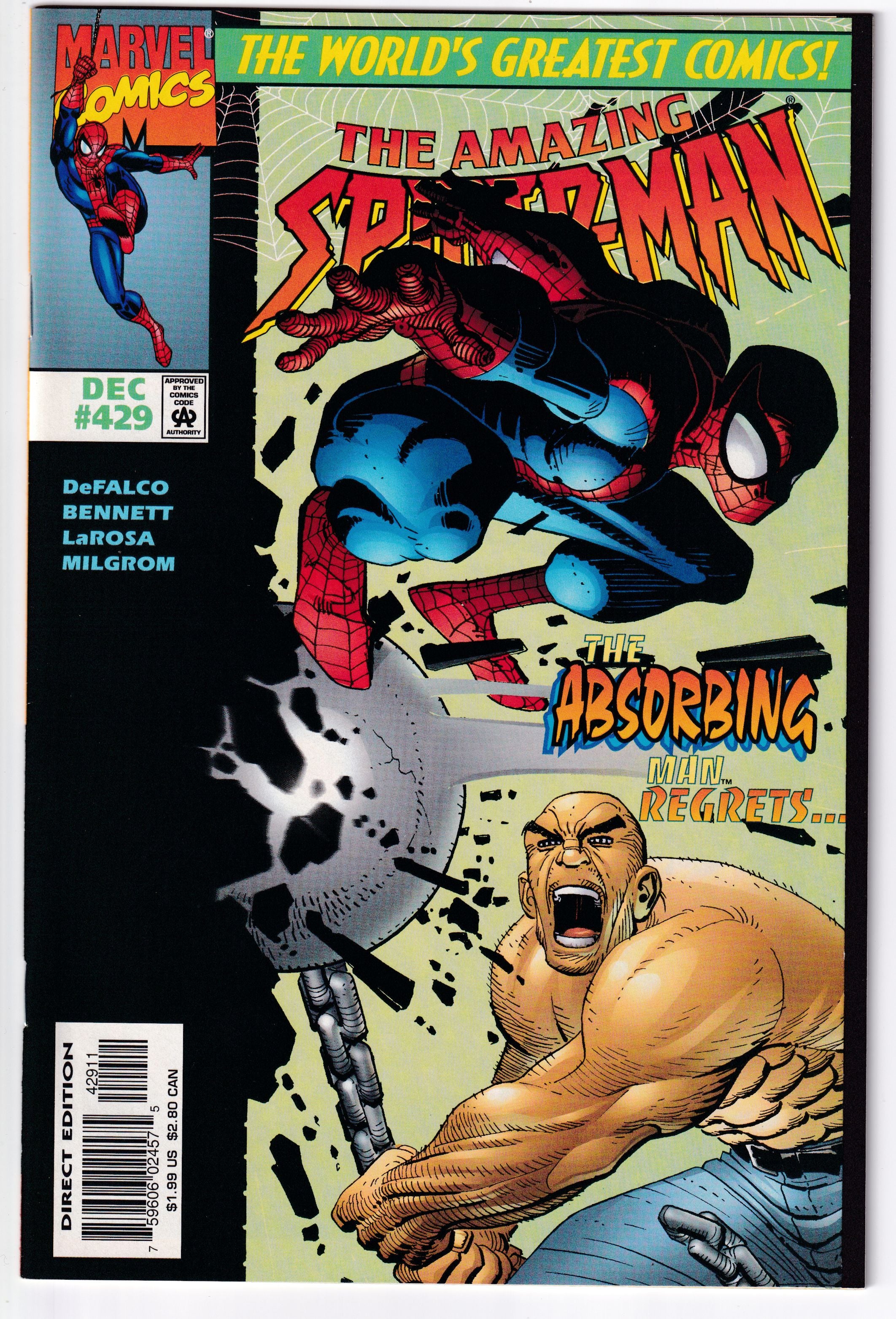 AMAZING SPIDER-MAN (1963) #429 NM-