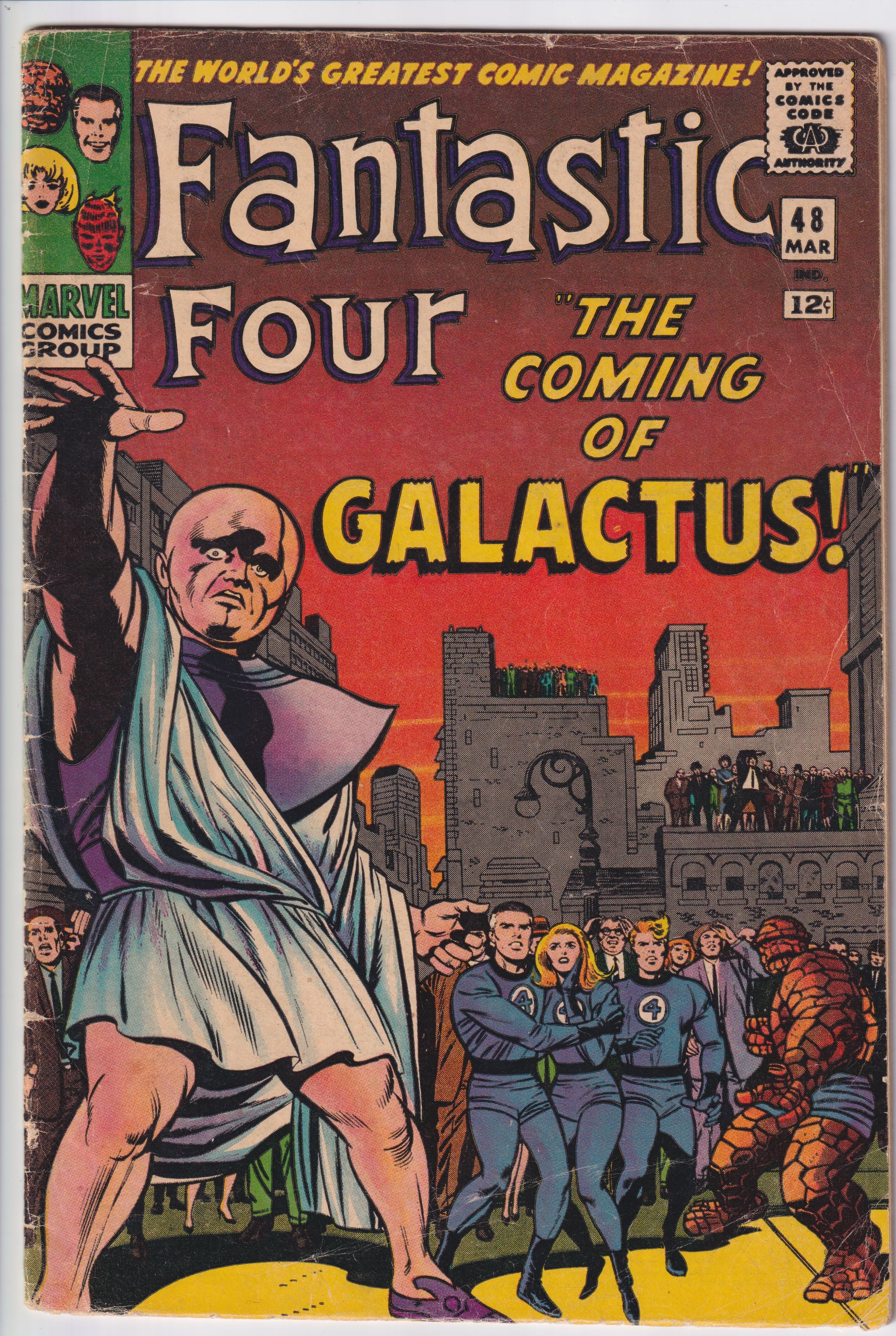 FANTASTIC FOUR (1961) #48 VG-