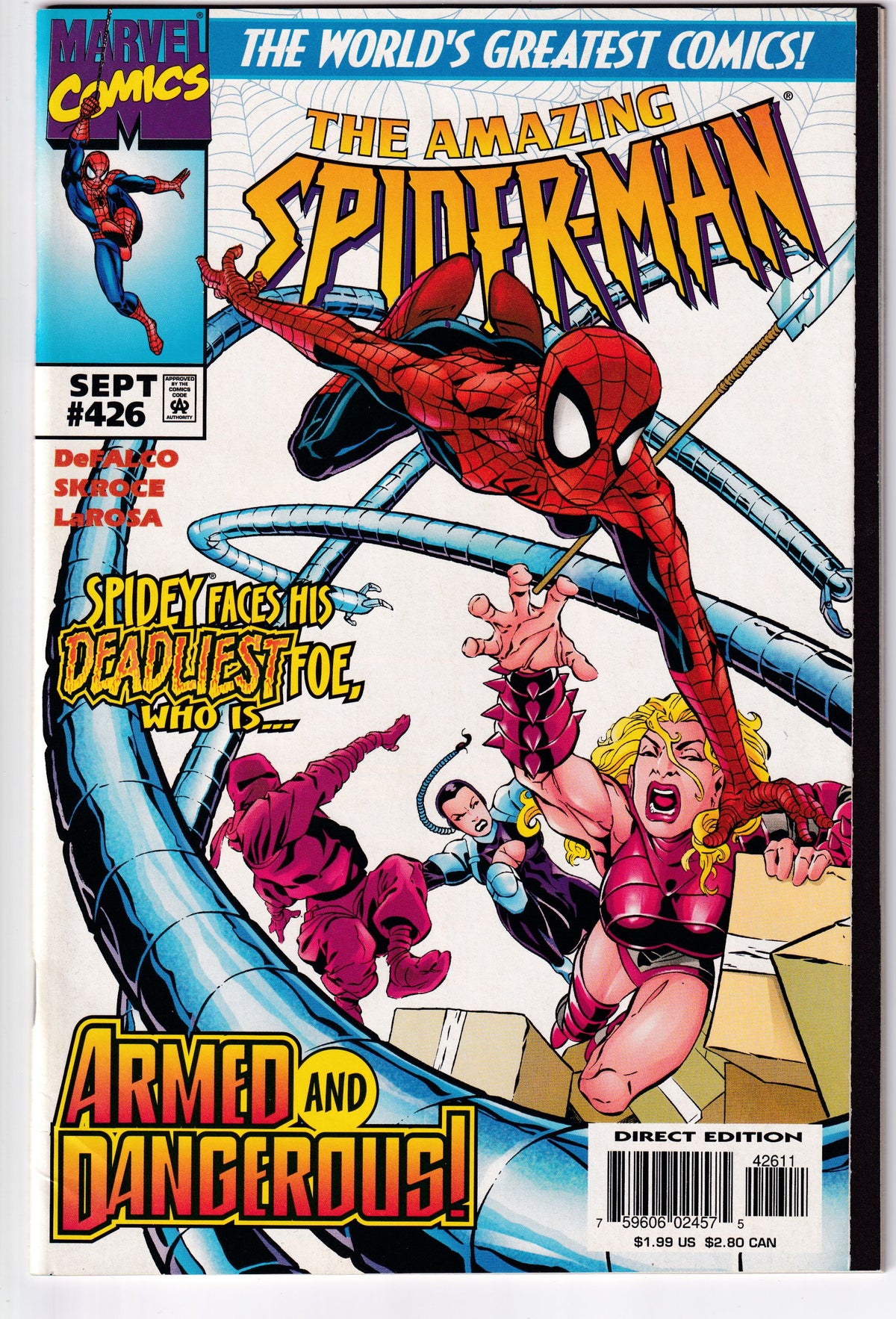 AMAZING SPIDER-MAN (1963) #426 VF-