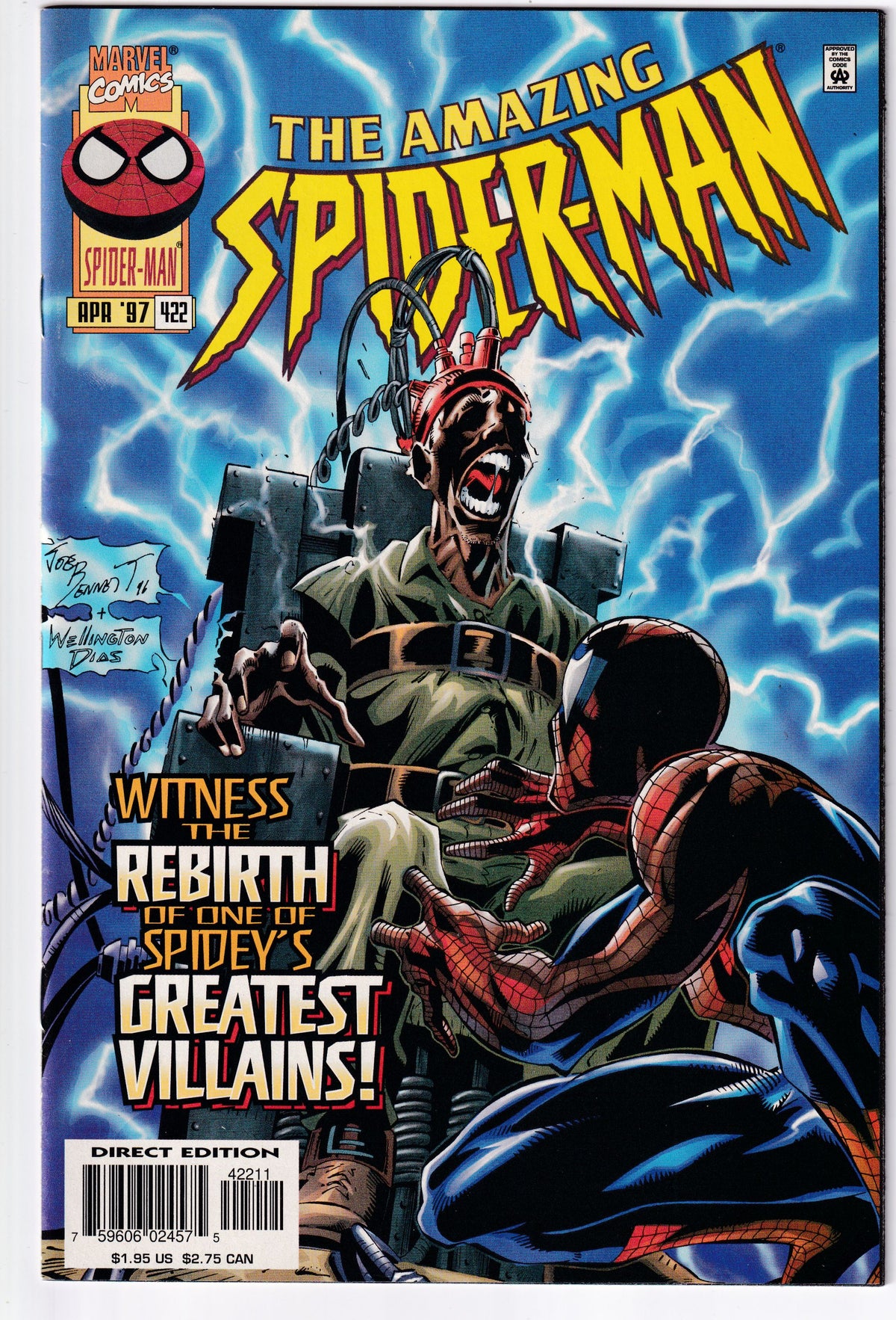 AMAZING SPIDER-MAN (1963) #422 NM-