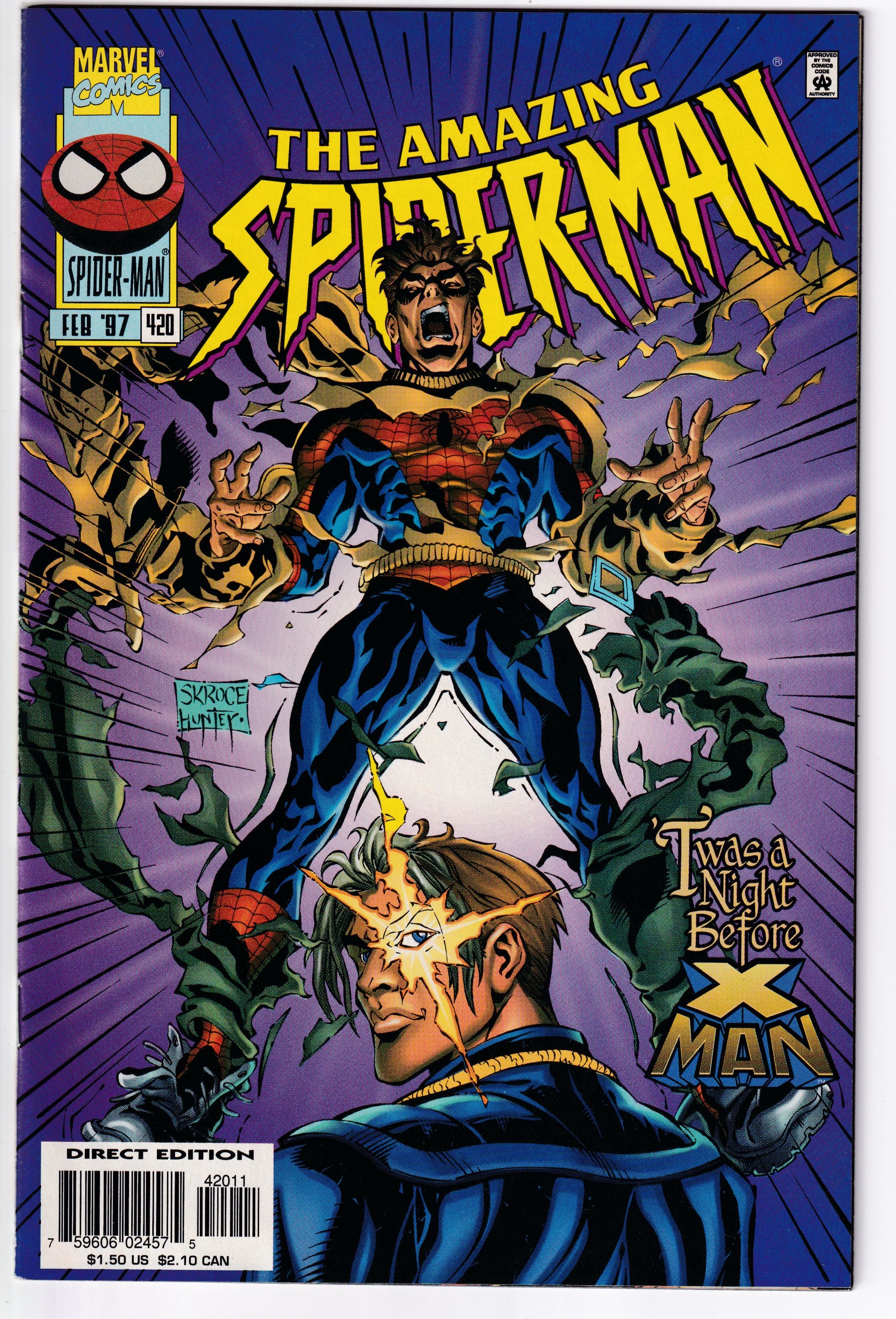 AMAZING SPIDER-MAN (1963) #420 VF+