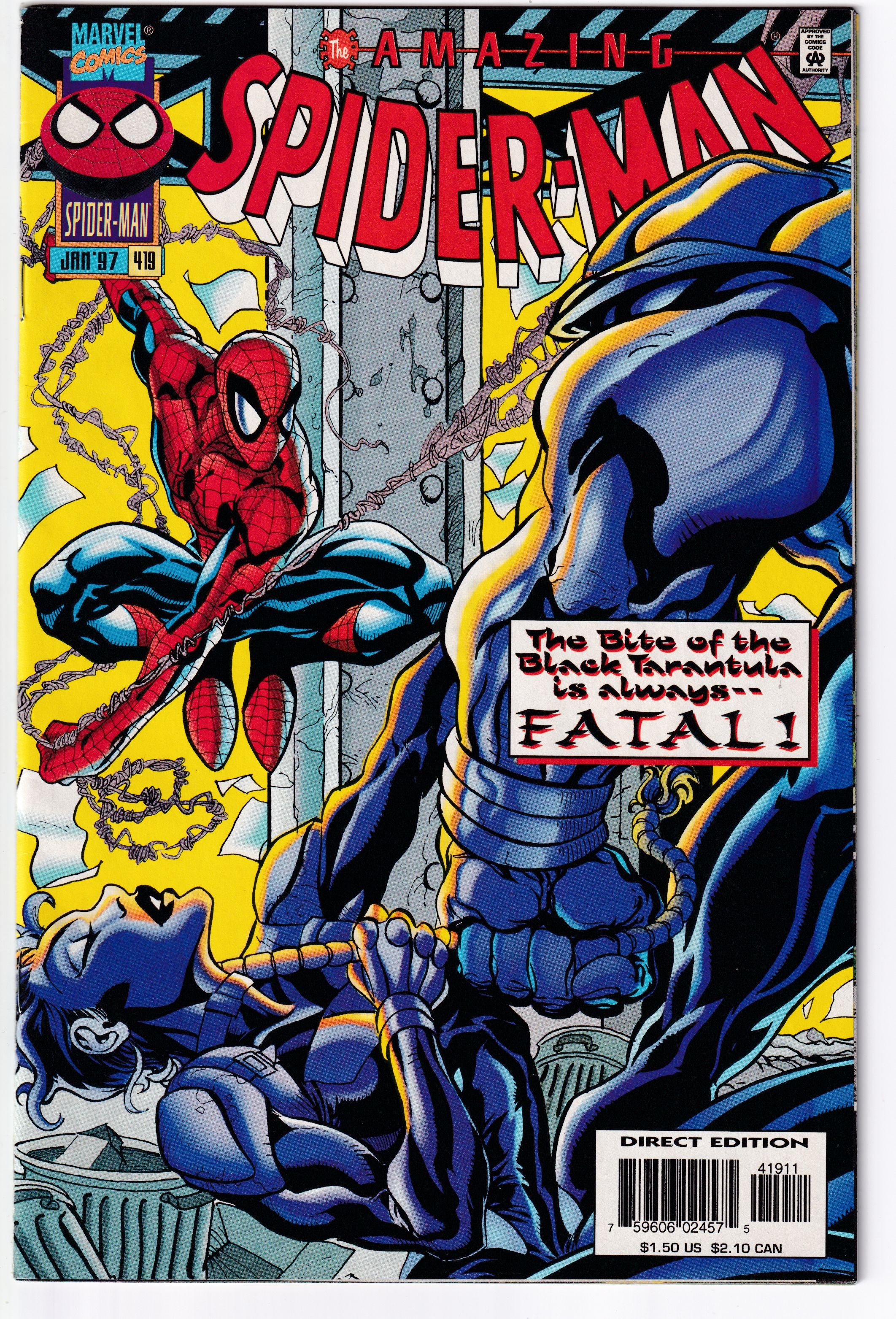 AMAZING SPIDER-MAN (1963) #419 VF/NM