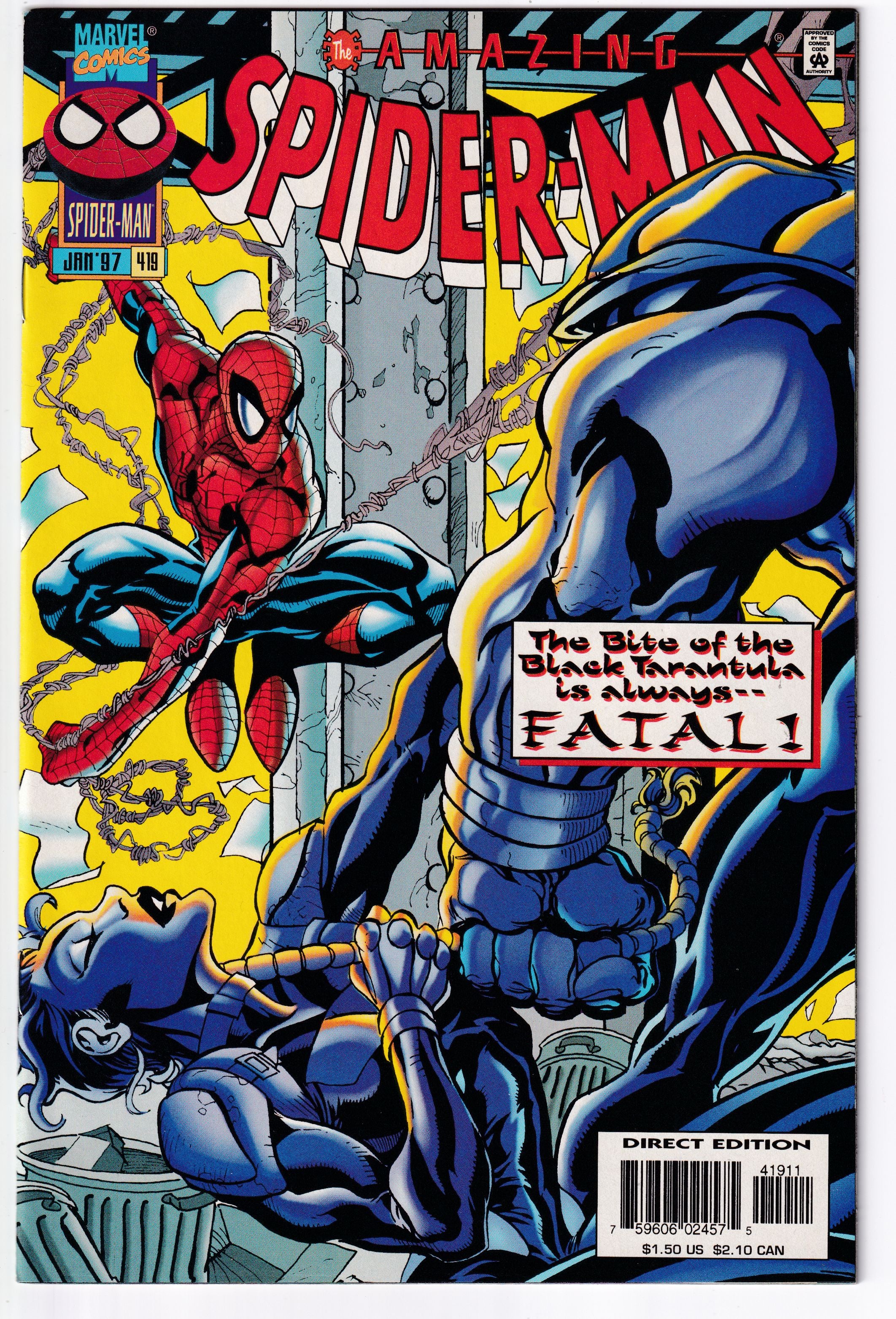 AMAZING SPIDER-MAN (1963) #419 NM-