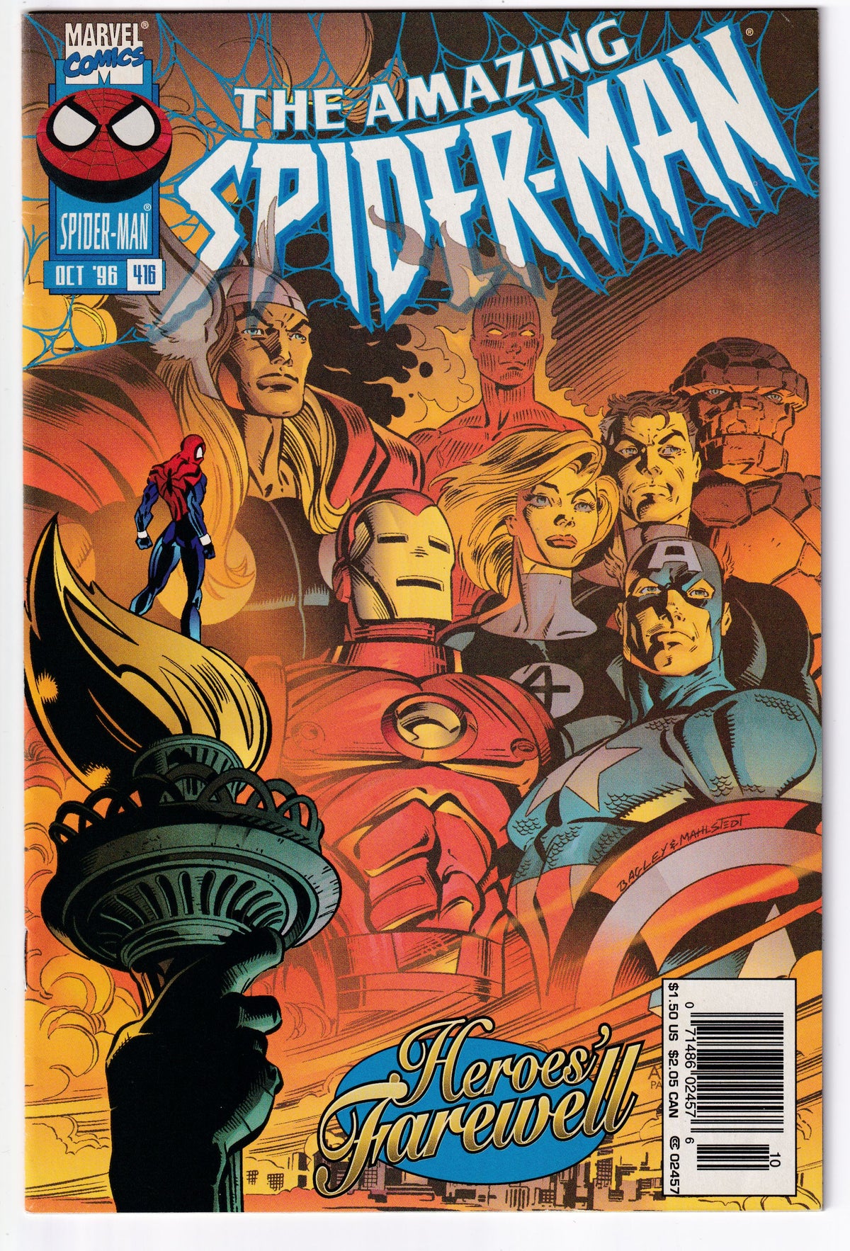 AMAZING SPIDER-MAN (1963) #416 FN/VF