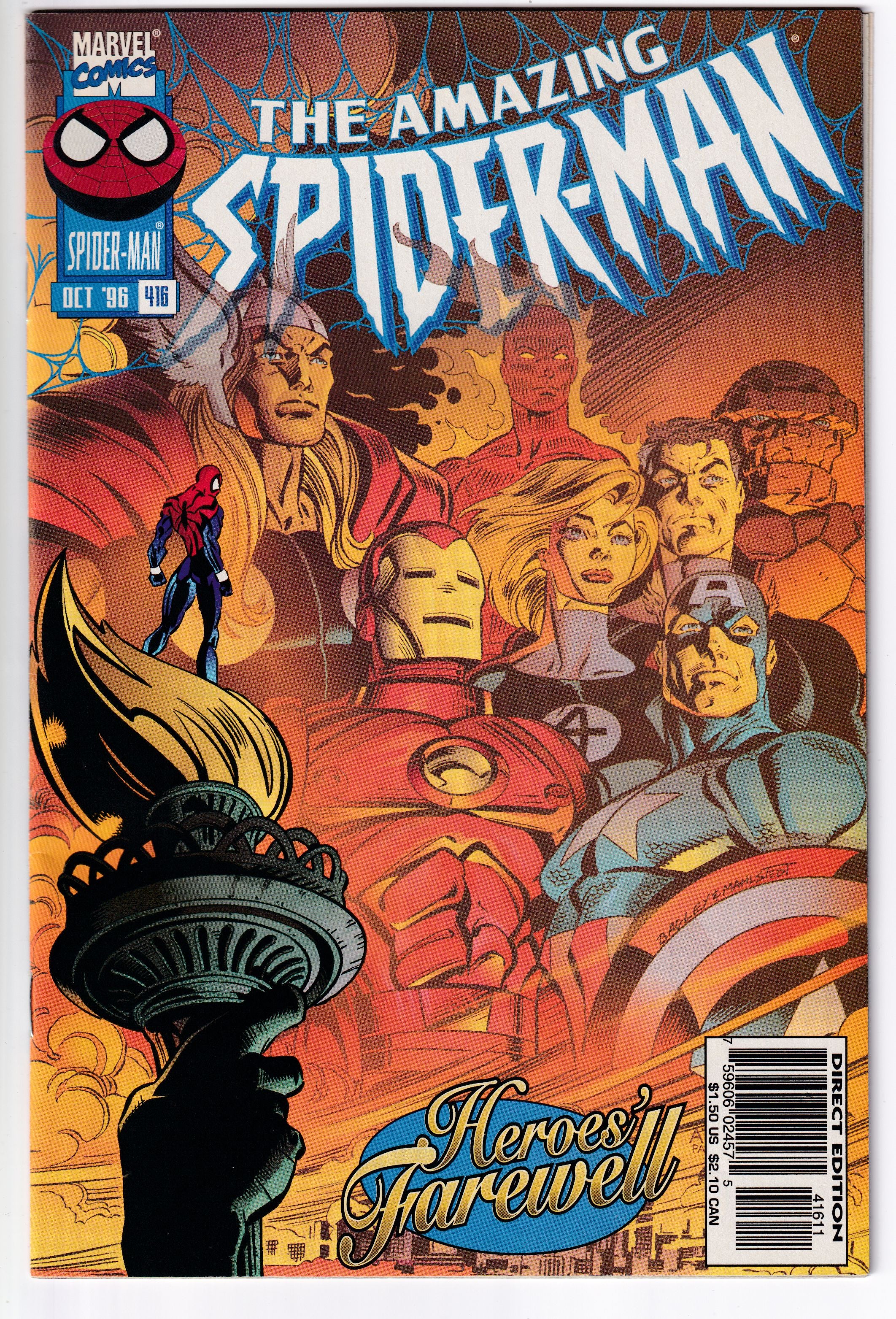 AMAZING SPIDER-MAN (1963) #416 NM-