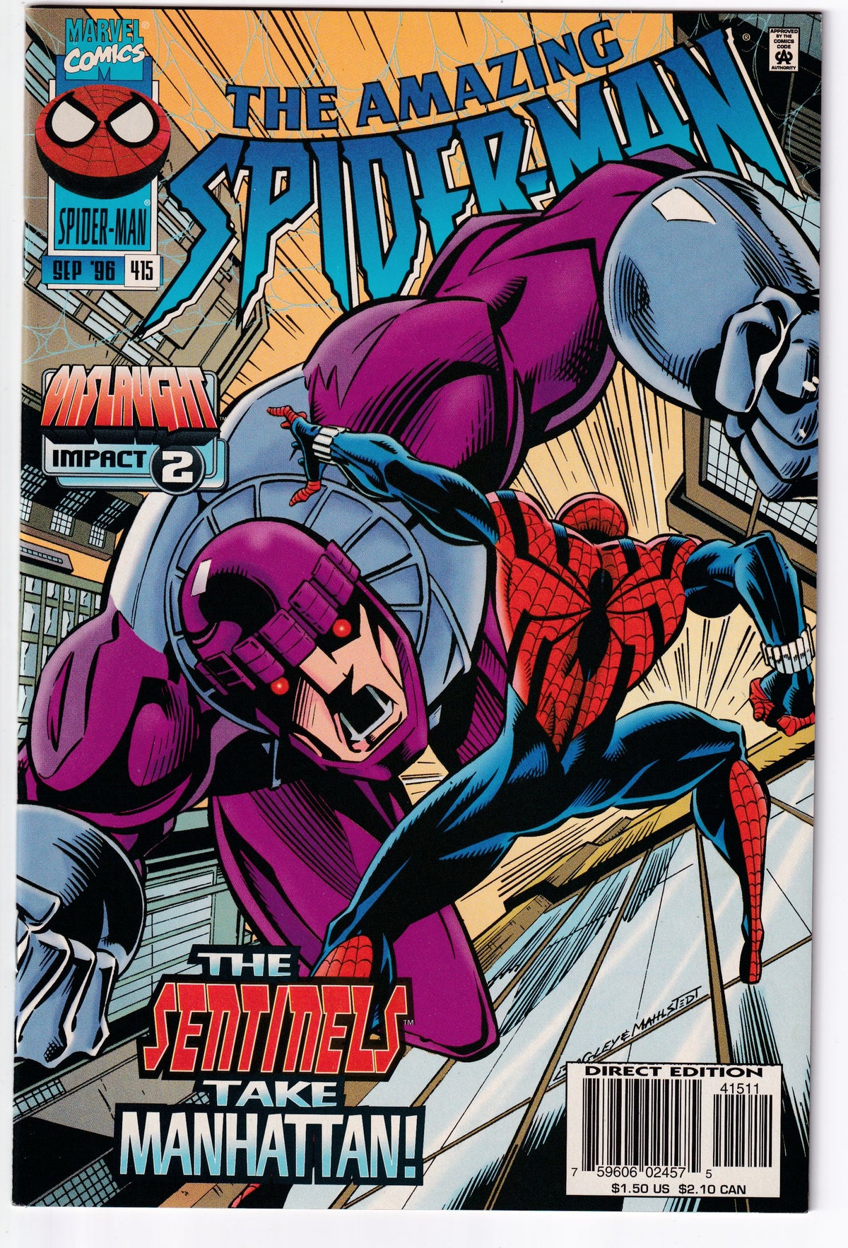 AMAZING SPIDER-MAN (1963) #415 NM-
