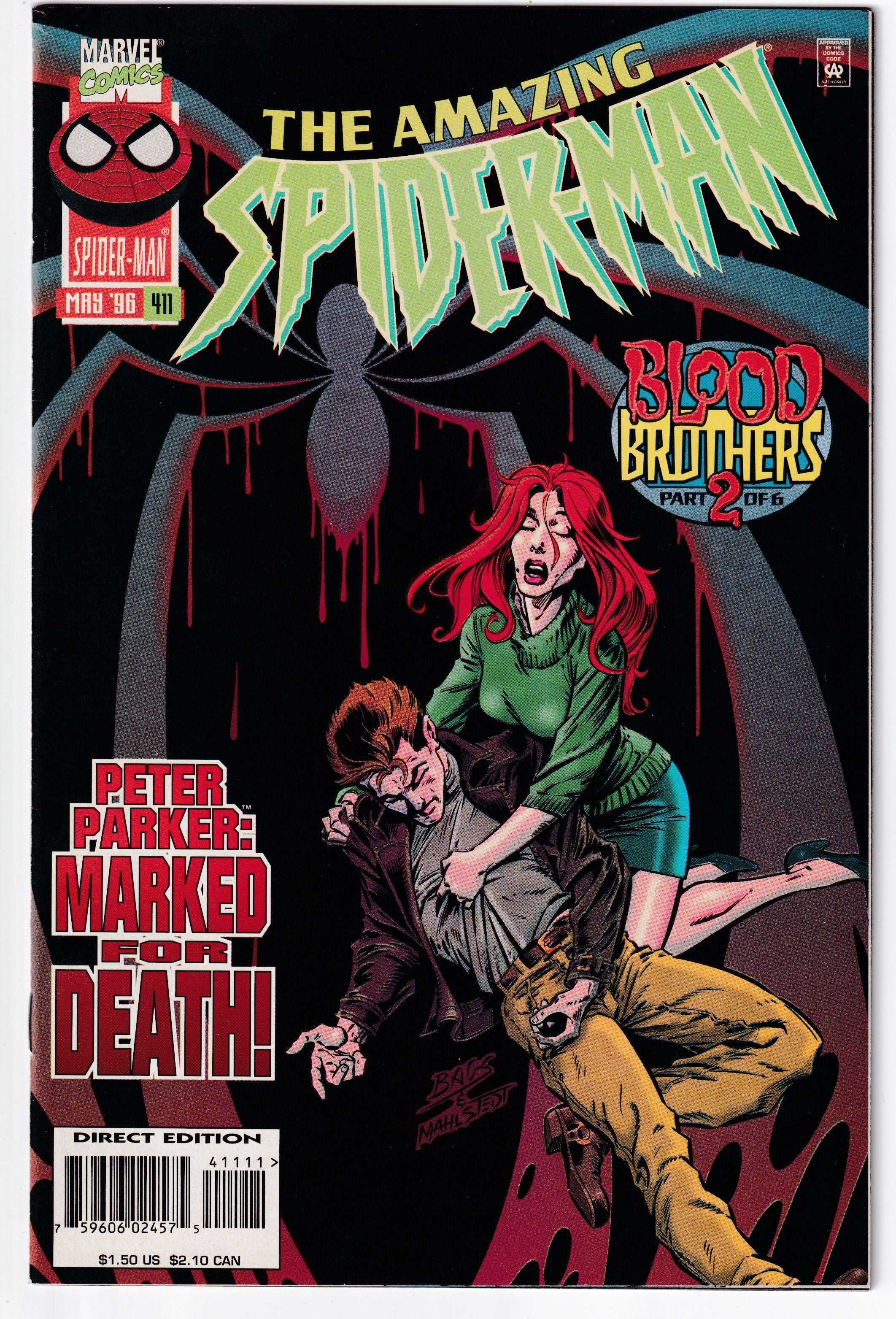 AMAZING SPIDER-MAN (1963) #411 NM-
