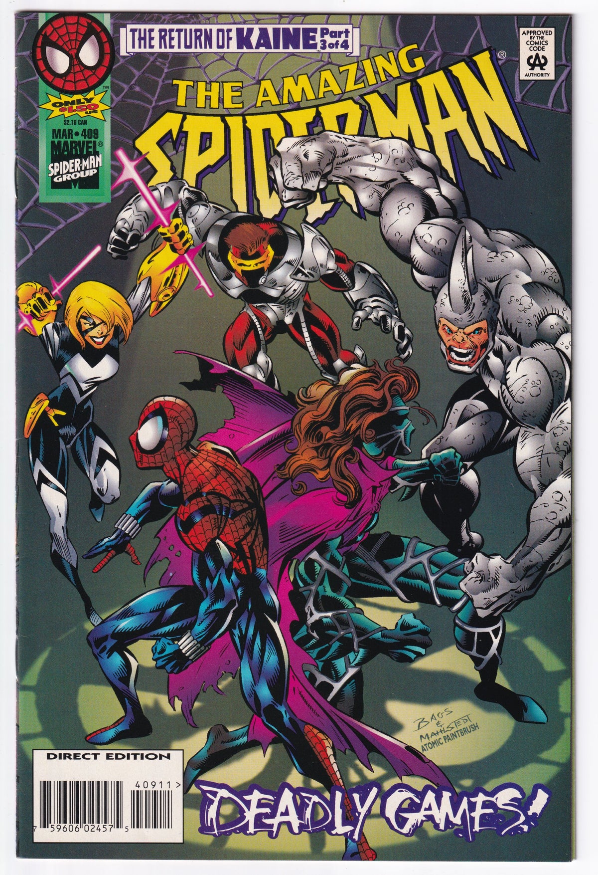 AMAZING SPIDER-MAN (1963) #409 NM-