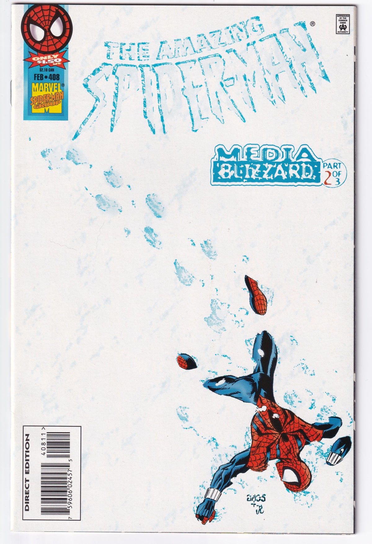 AMAZING SPIDER-MAN (1963) #408 NM-