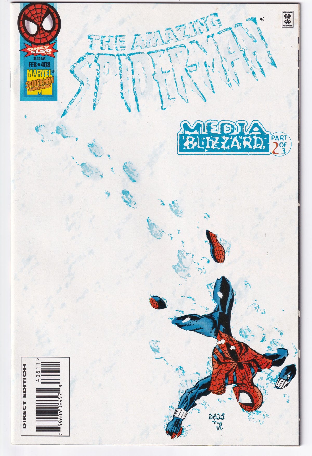 AMAZING SPIDER-MAN (1963) #408 NM