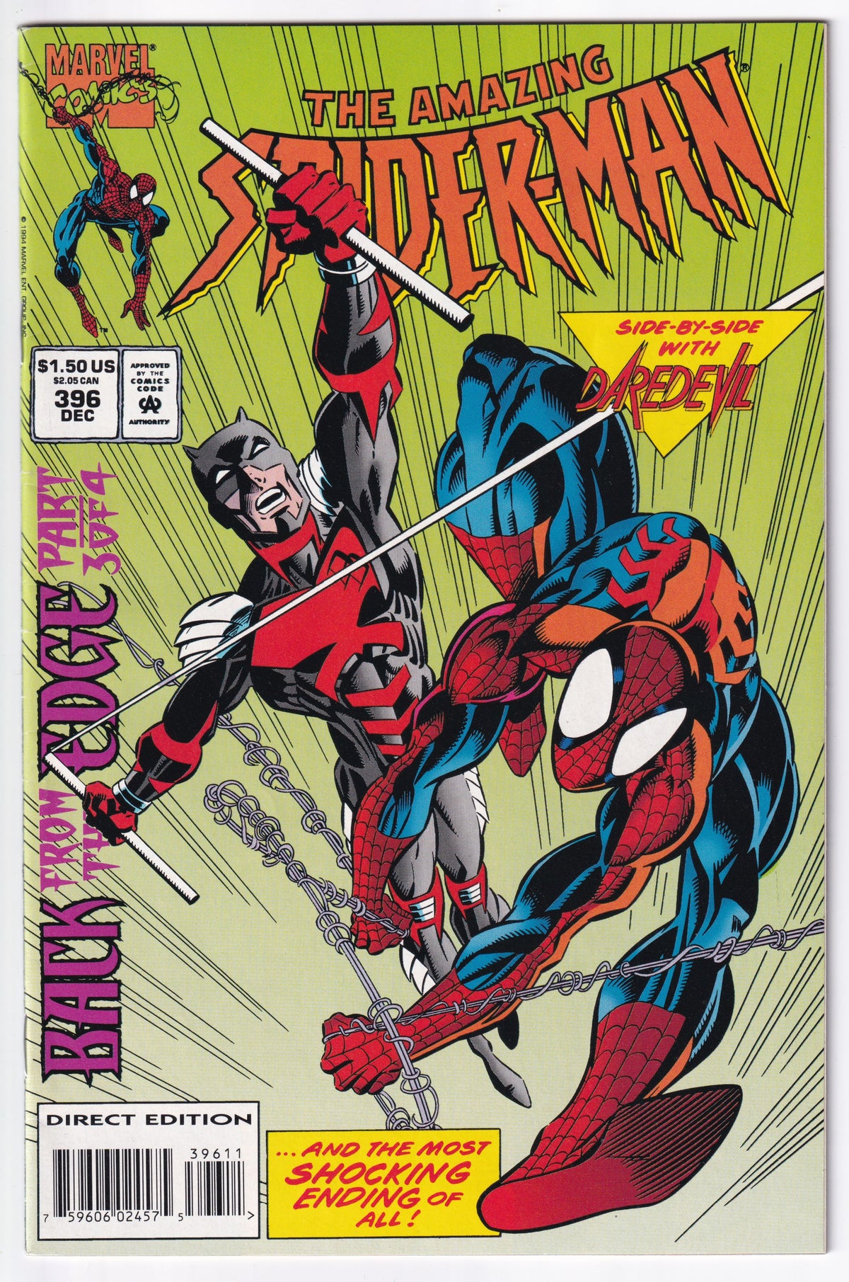 AMAZING SPIDER-MAN (1963) #396 VF/NM