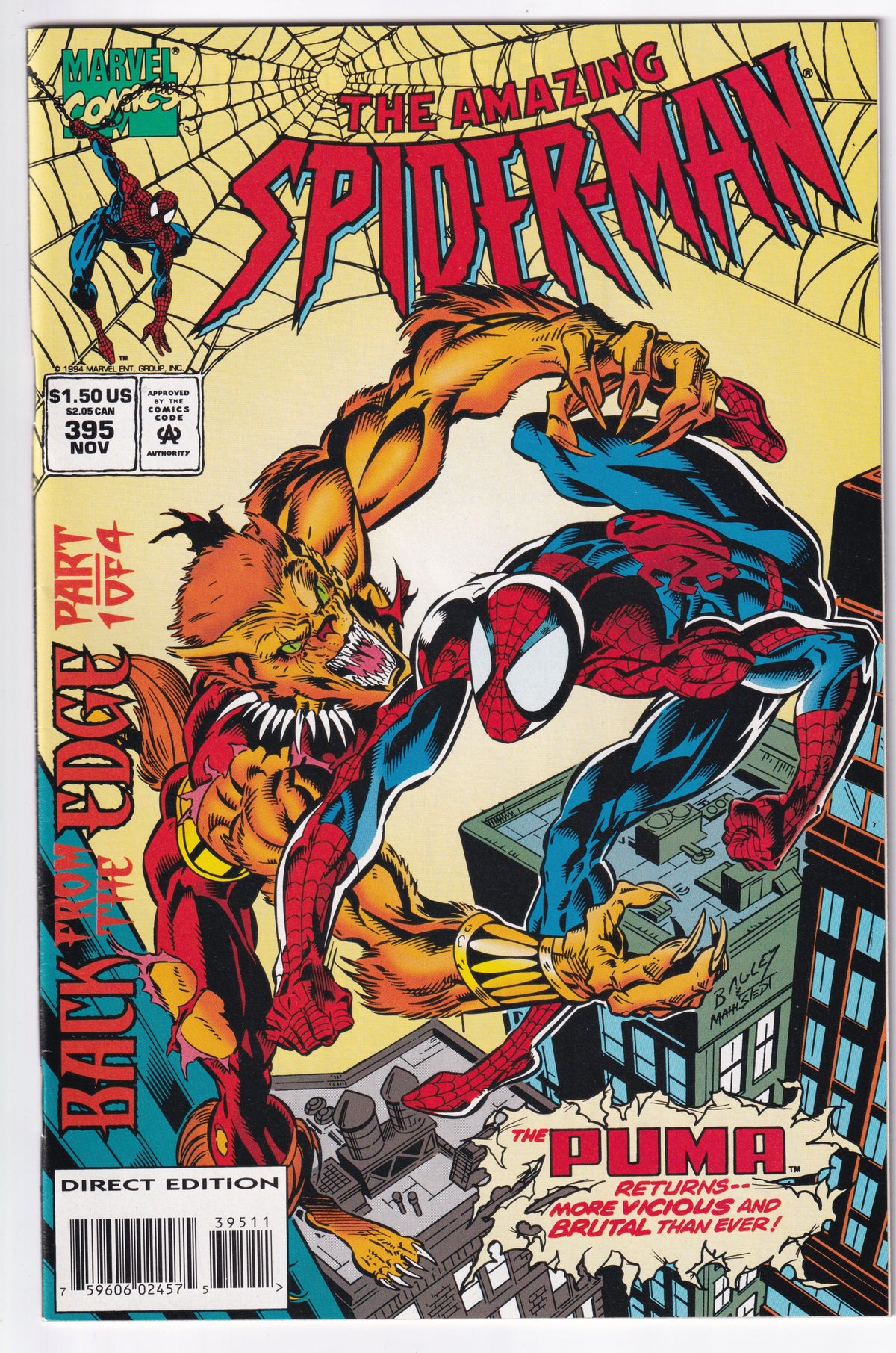 AMAZING SPIDER-MAN (1963) #395 VF/NM