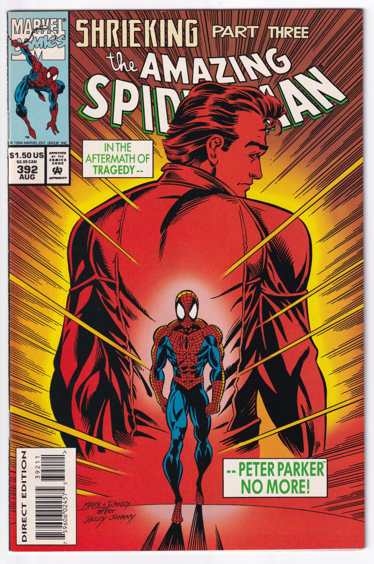 AMAZING SPIDER-MAN (1963) #392 VF