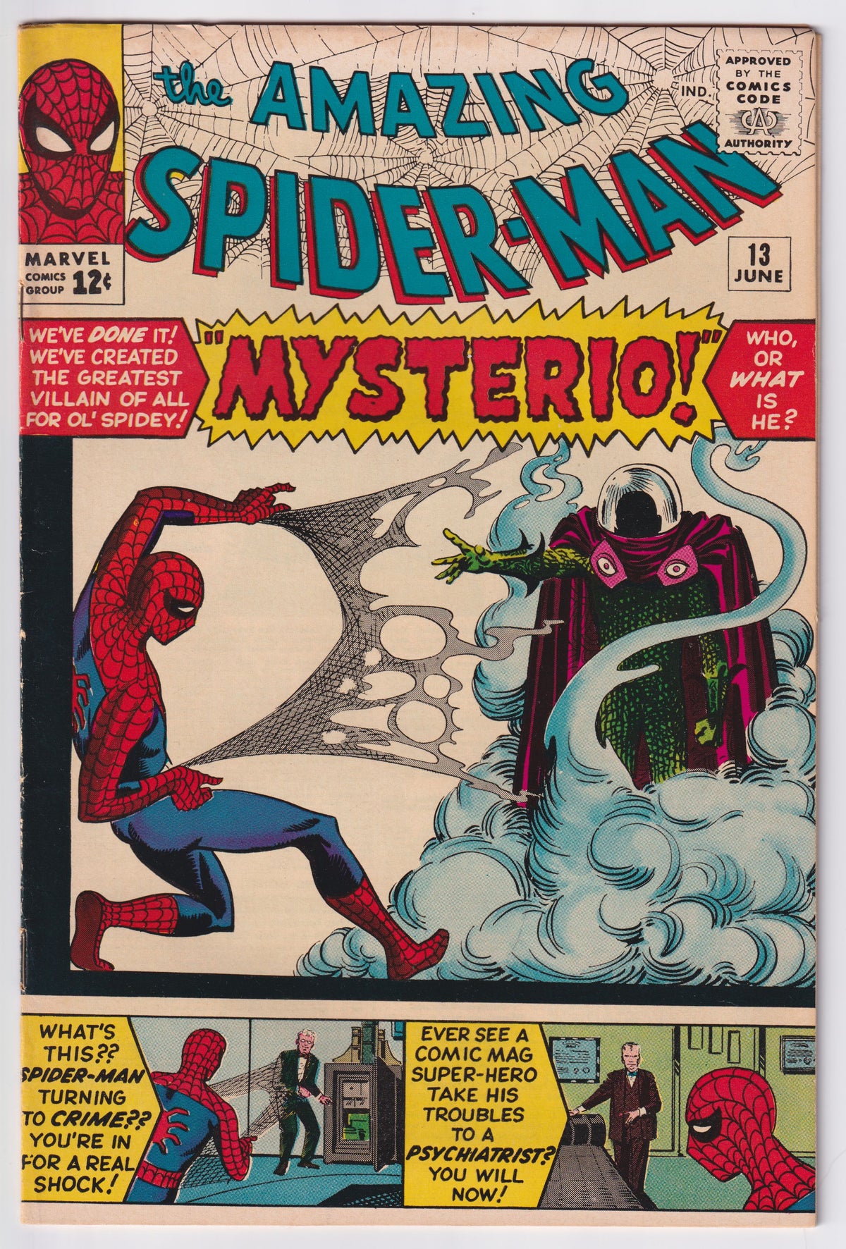 AMAZING SPIDER-MAN (1963) #013 VF- (7.5)