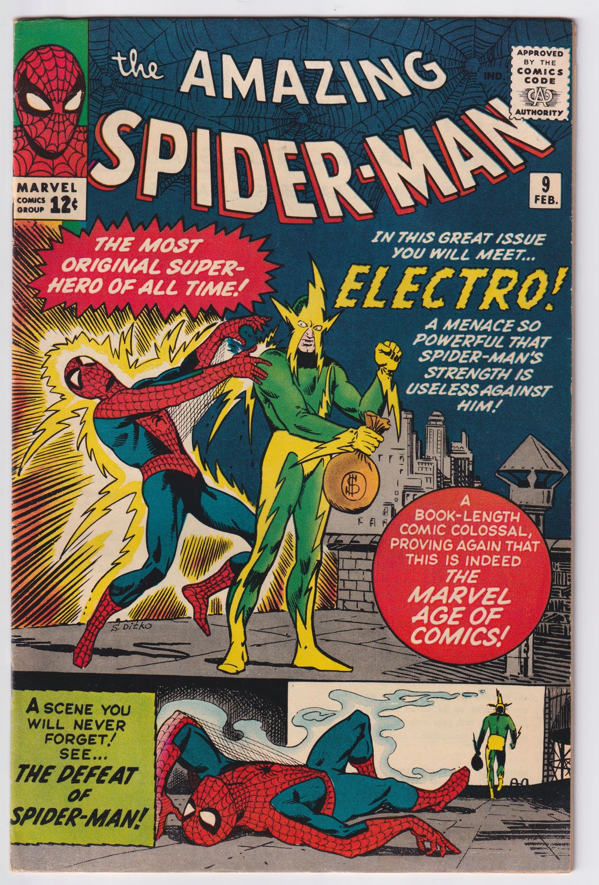 AMAZING SPIDER-MAN (1963) #009 VF (8.0)