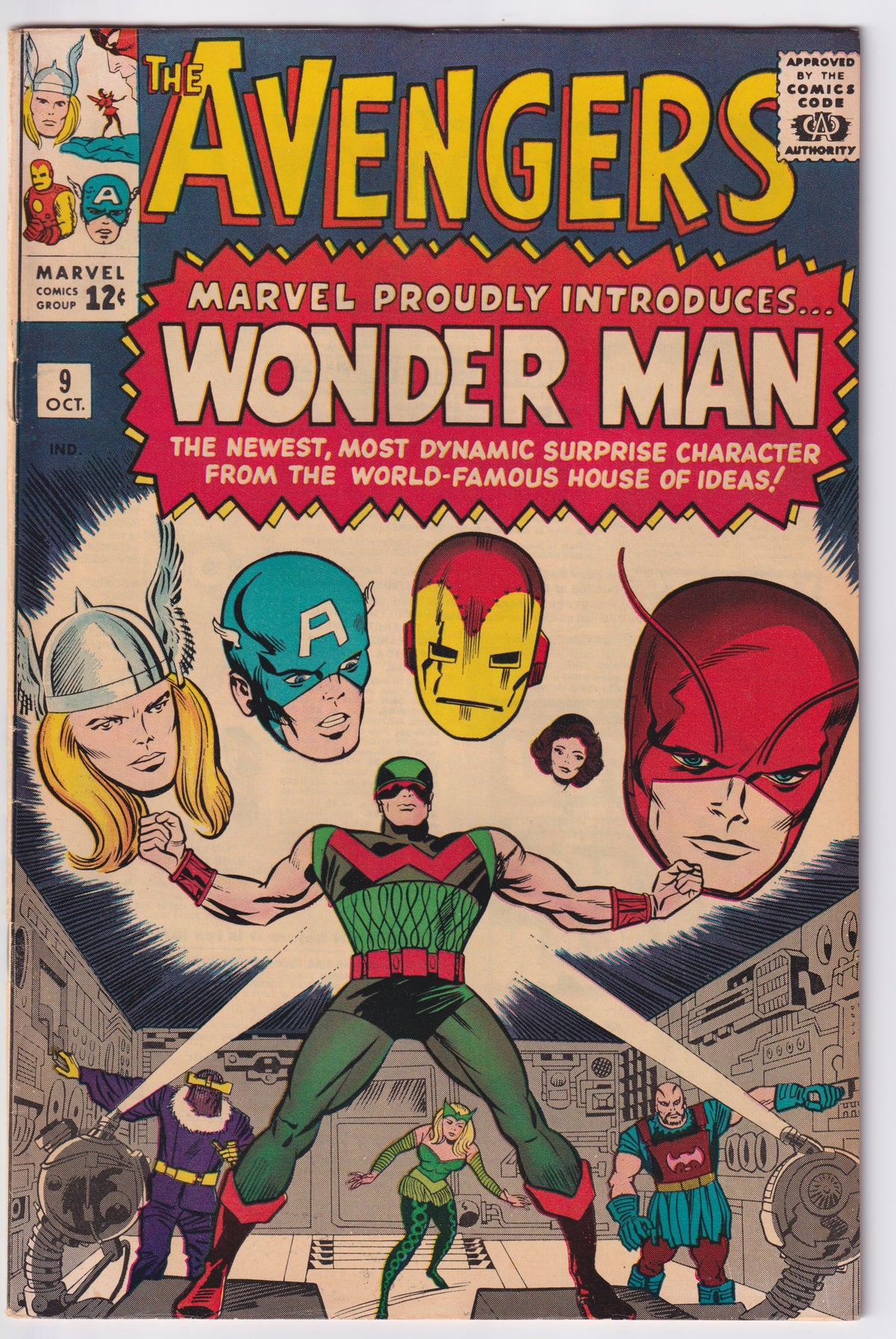 AVENGERS (1963) #009 VF (8.0)
