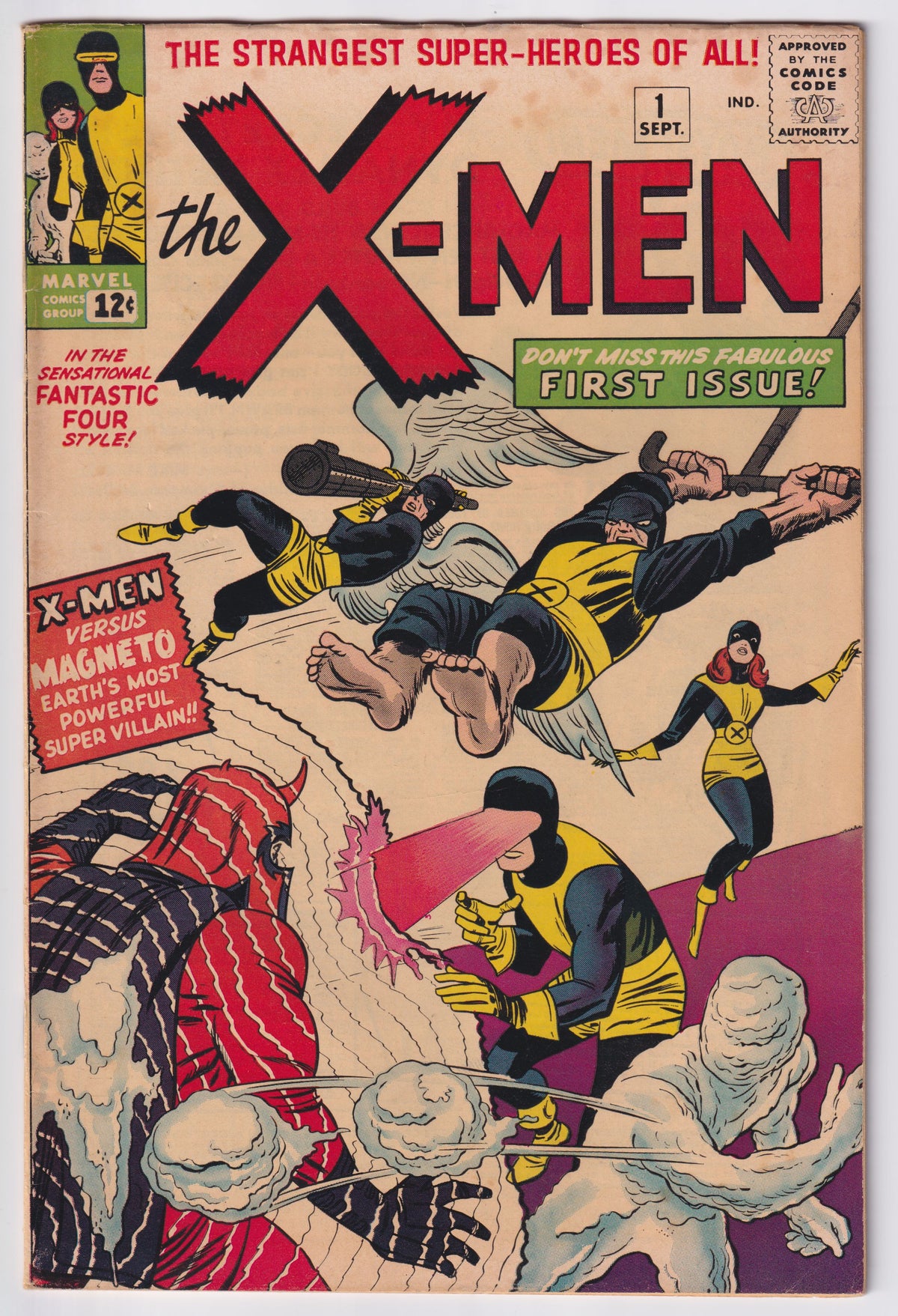 UNCANNY X-MEN (1963) #001 FN+ (6.5)
