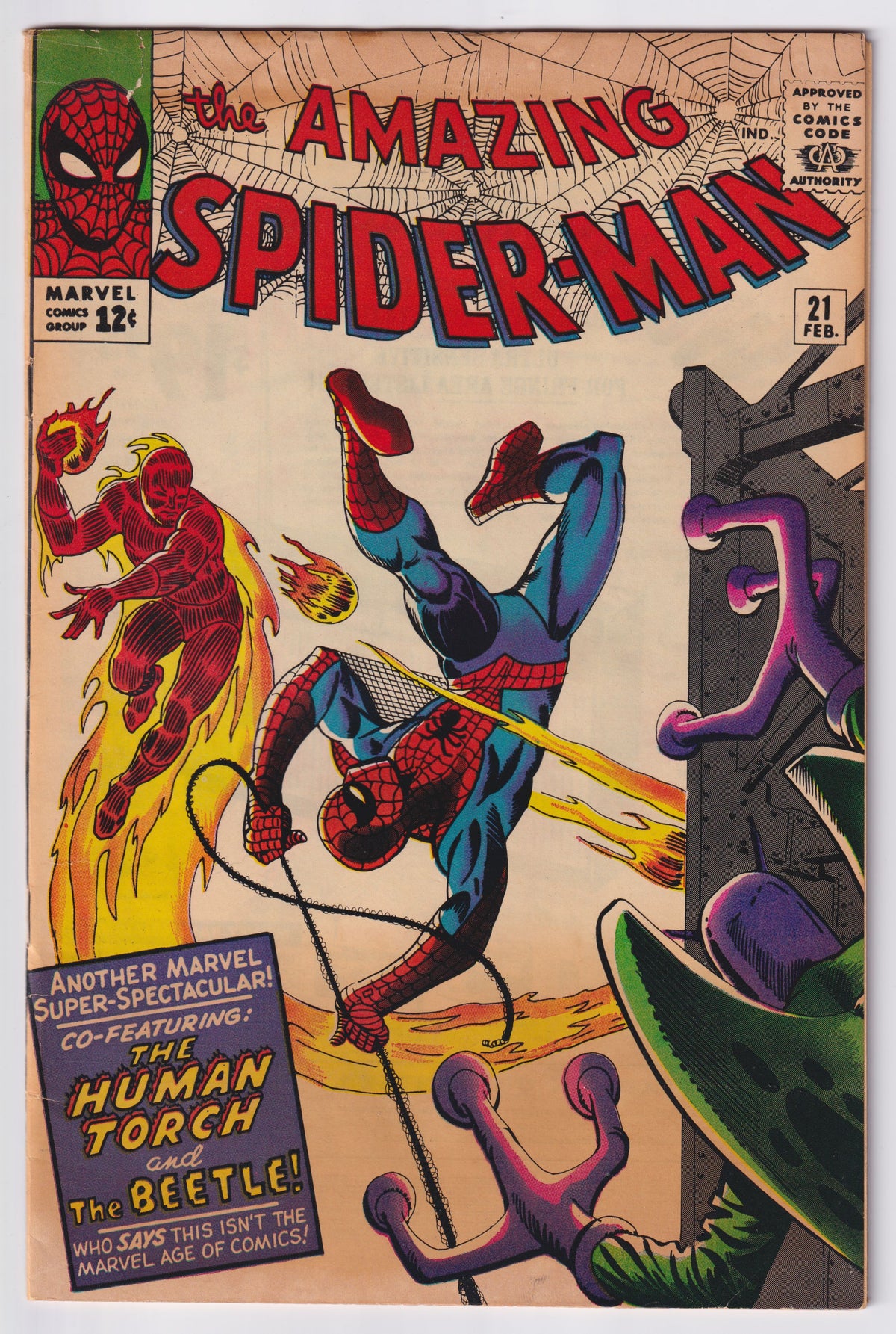 AMAZING SPIDER-MAN (1963) #021 VG/FN (5.0)