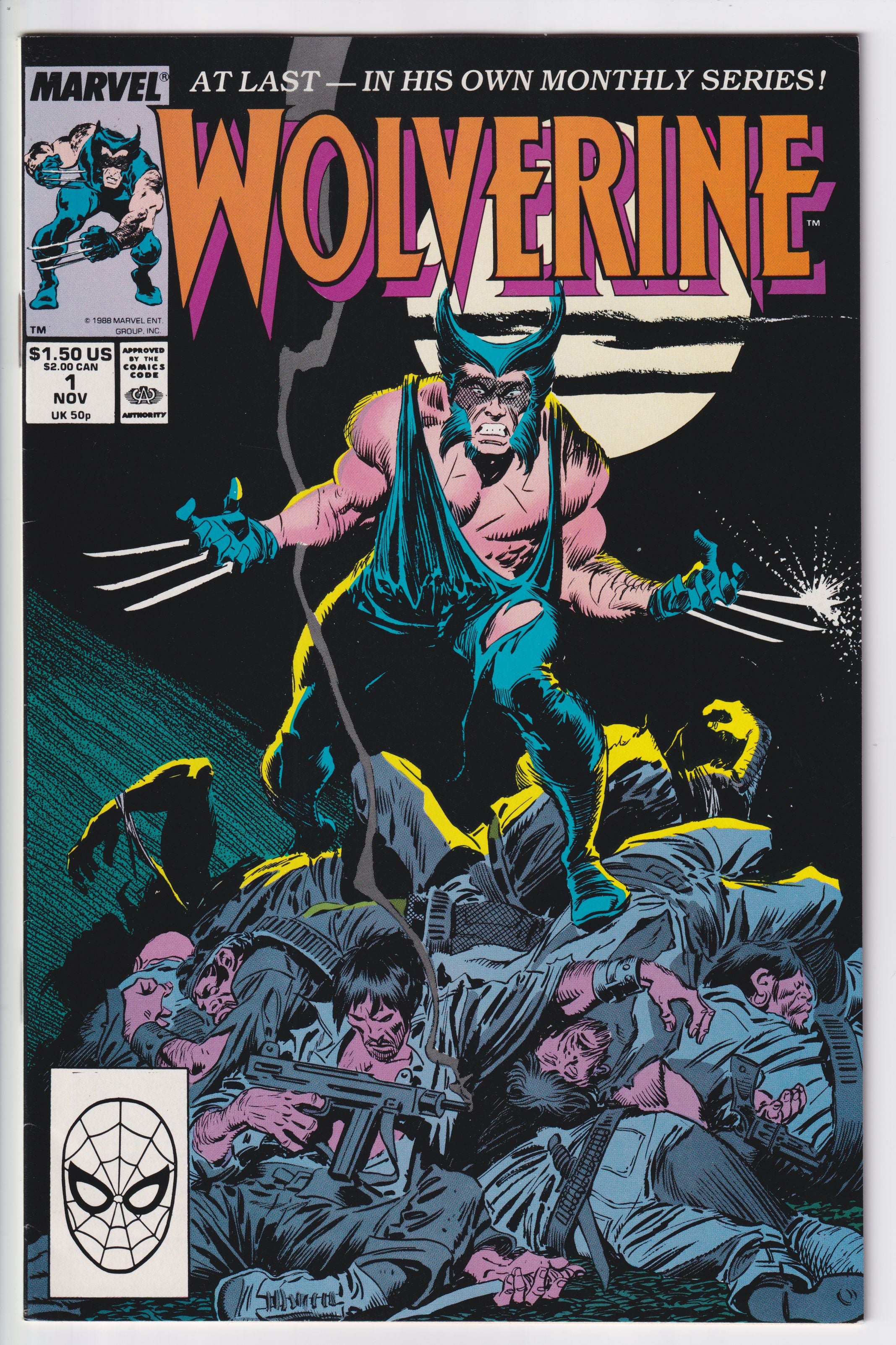 WOLVERINE (1988) #1 VF+