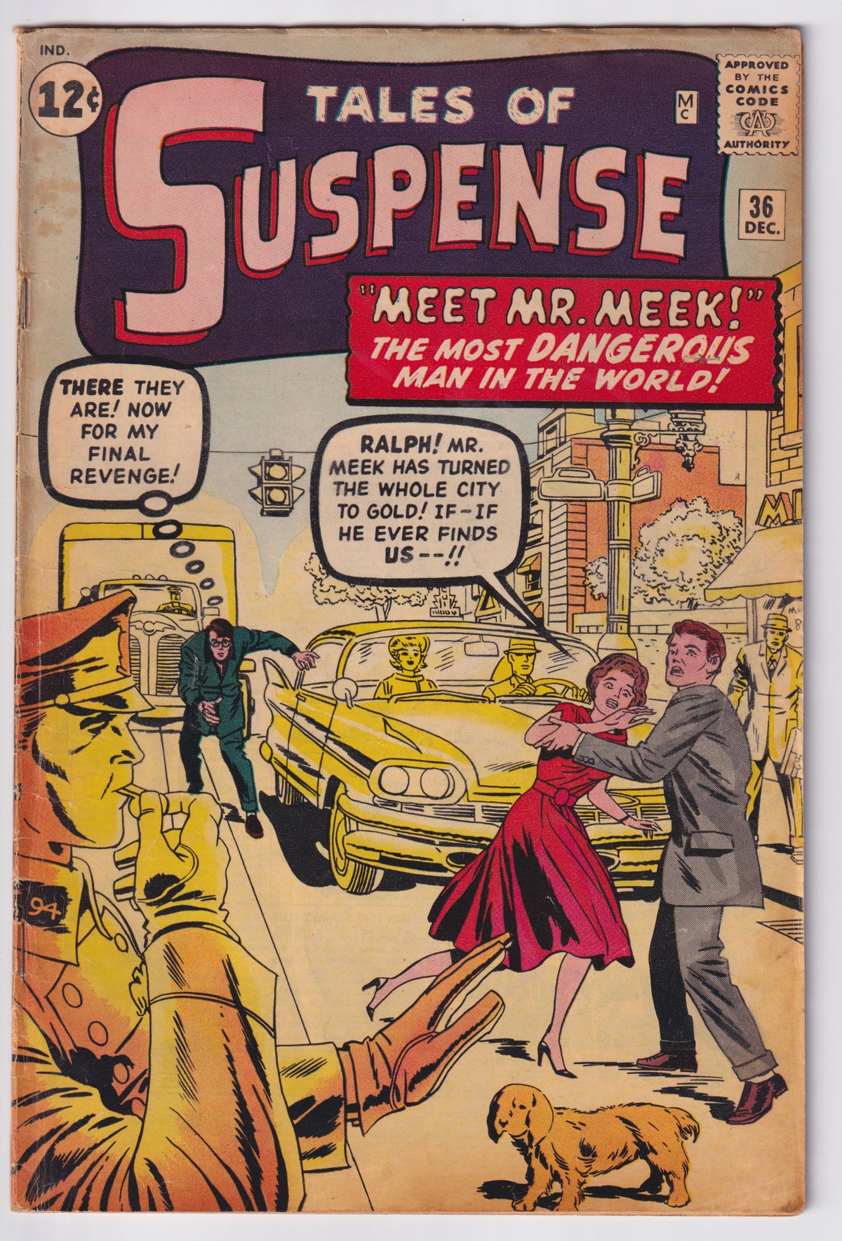 TALES OF SUSPENSE (1959) #36 VG (4.0)