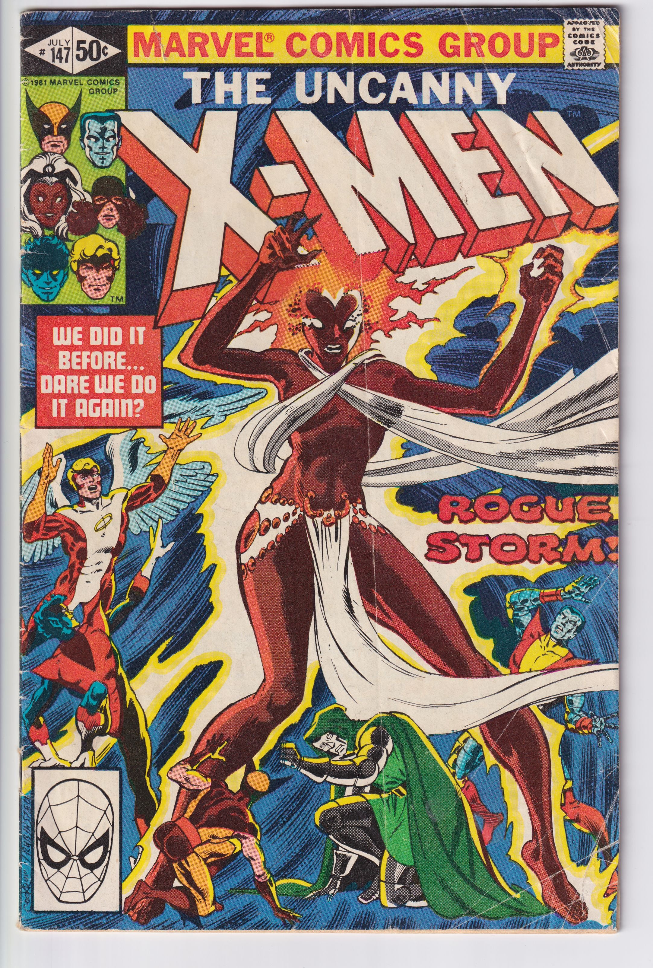 UNCANNY X-MEN (1981) #147 GD