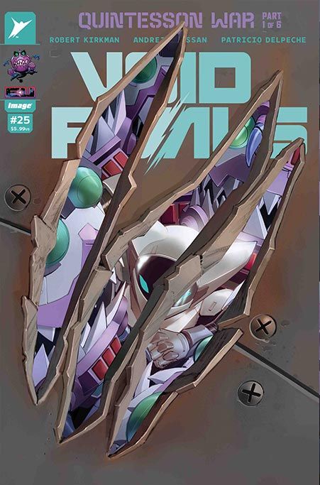 Void Rivals #25 Cover K Eric Canete Foil Die Cut Variant