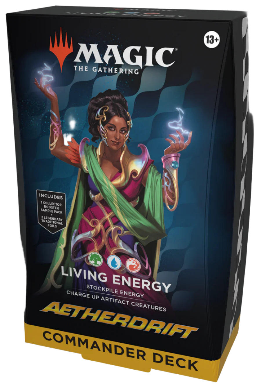 Magic The Gathering Ccg Aetherdrift Commander Deck Living Energy