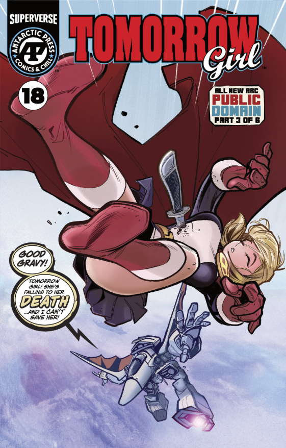 Tomorrow Girl #18 Cover A Terry Parr