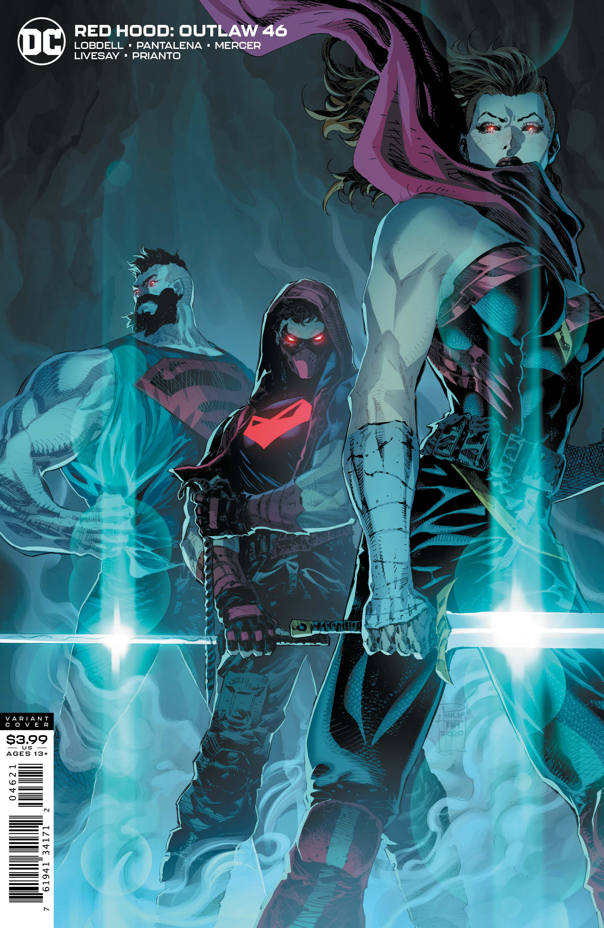 RED HOOD OUTLAW #46 PHILIP TAN VAR ED