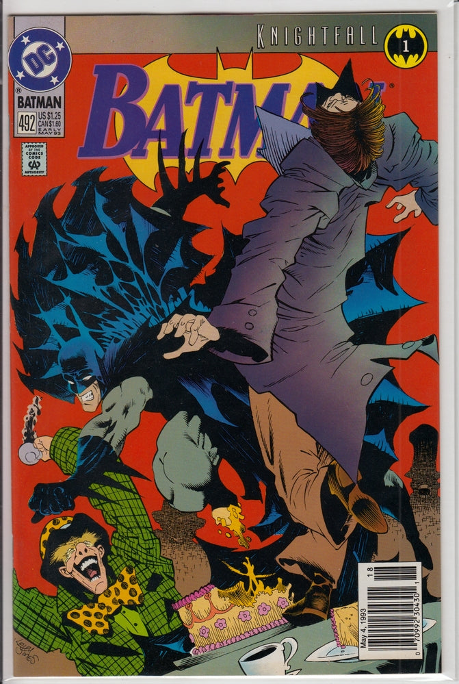 BATMAN (1940) #492 NM-